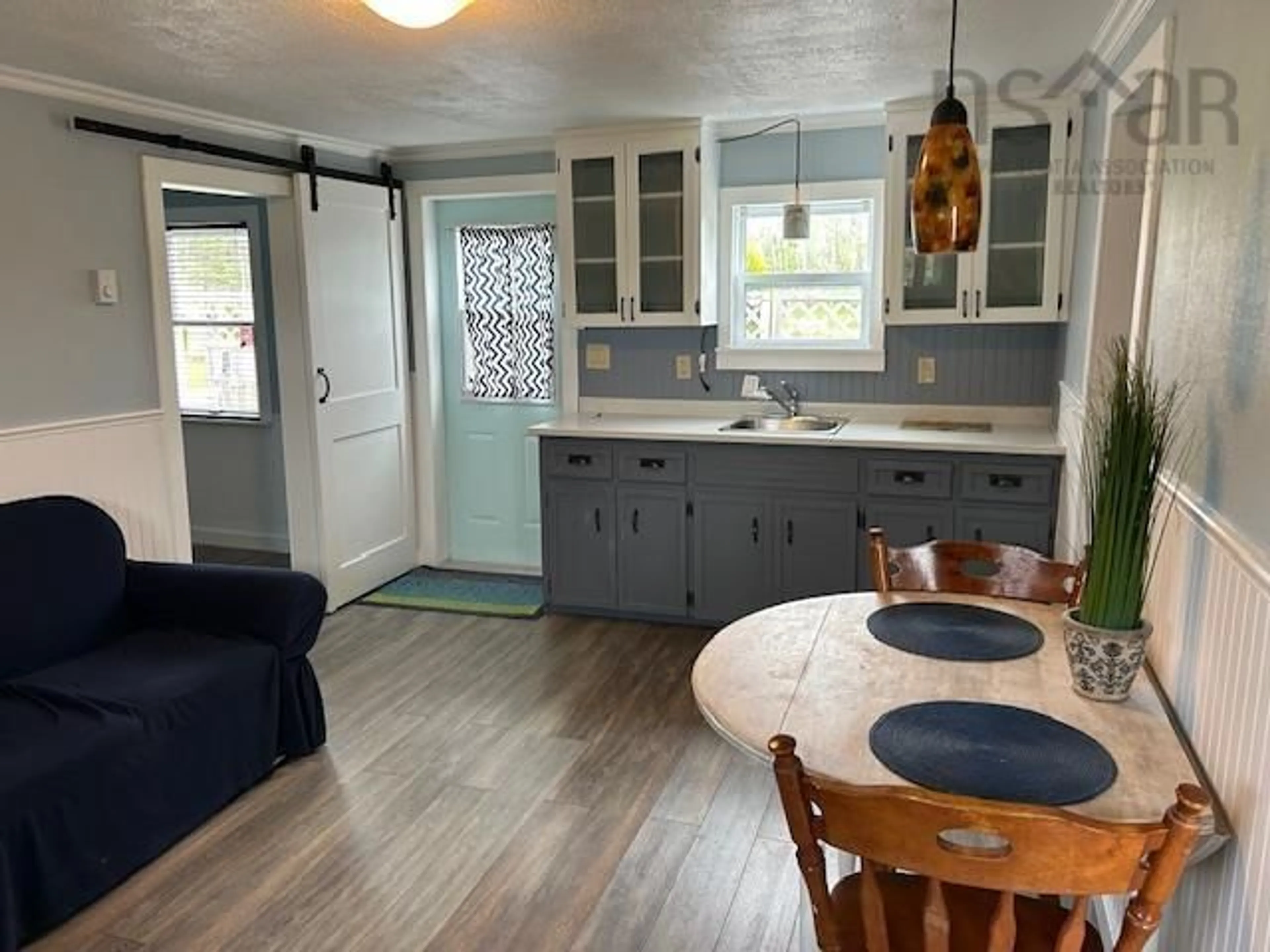 Open concept kitchen, unknown for 97 St. Peters Fourchu Rd, Lower L'Ardoise Nova Scotia B0E 1W0