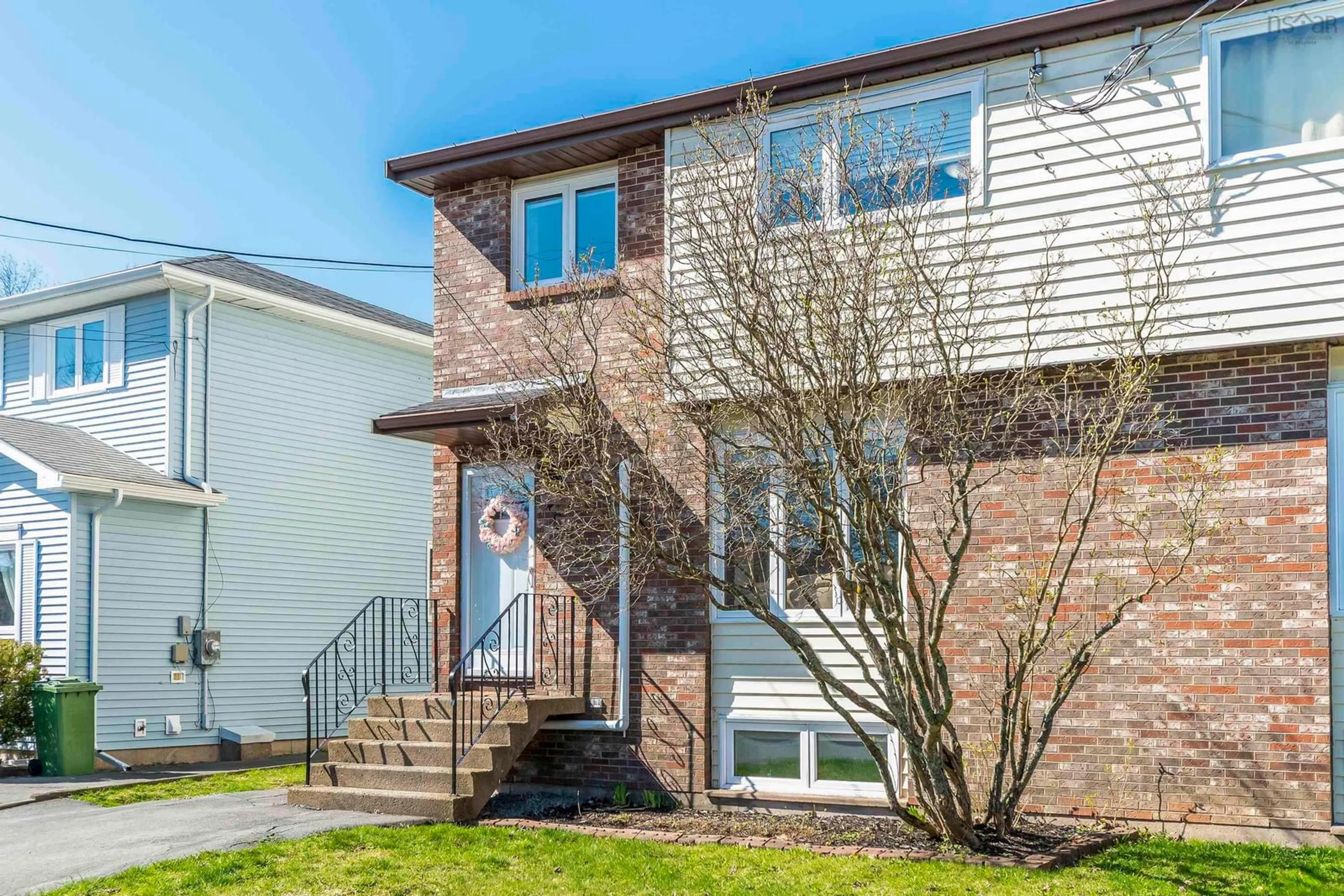 Home with vinyl exterior material, street for 5 Colonna Pl, Dartmouth Nova Scotia B2X 3K9