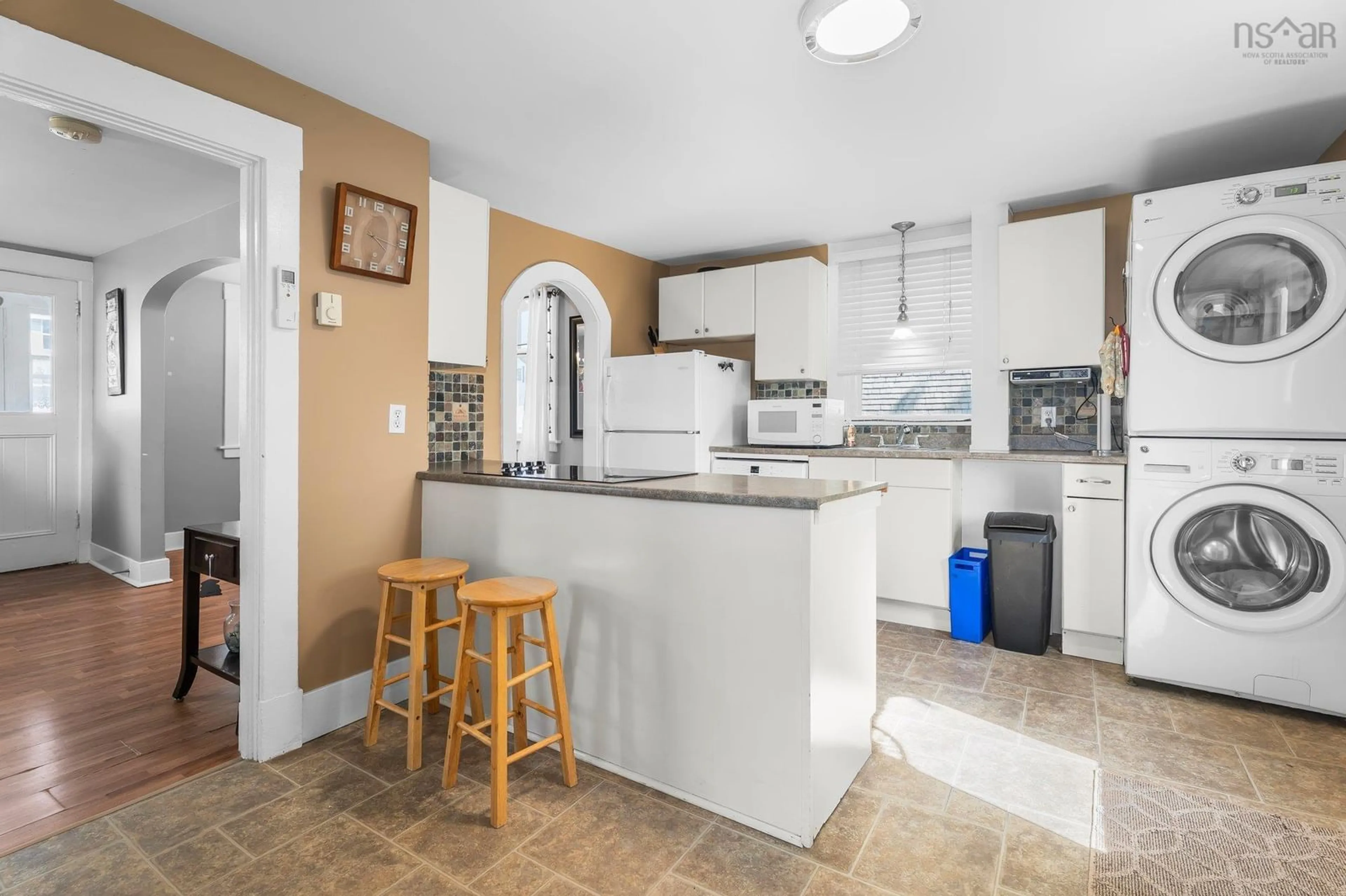 Standard kitchen, ceramic/tile floor for 4324 Highway 1, Three Mile Plains Nova Scotia B0N 2T0