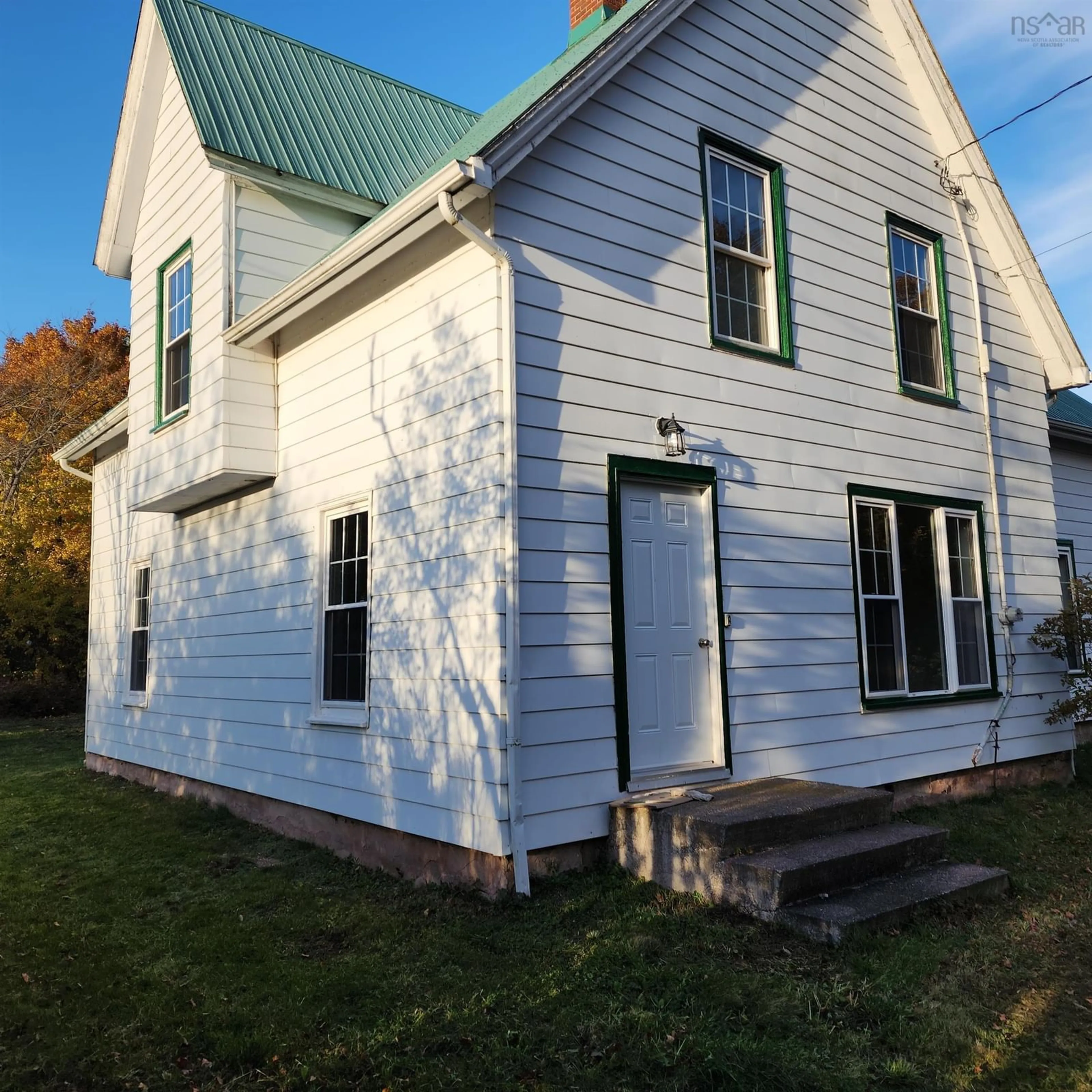 Home with vinyl exterior material, building for 44 Confederation Rd, Diligent River Nova Scotia B0M 1S0