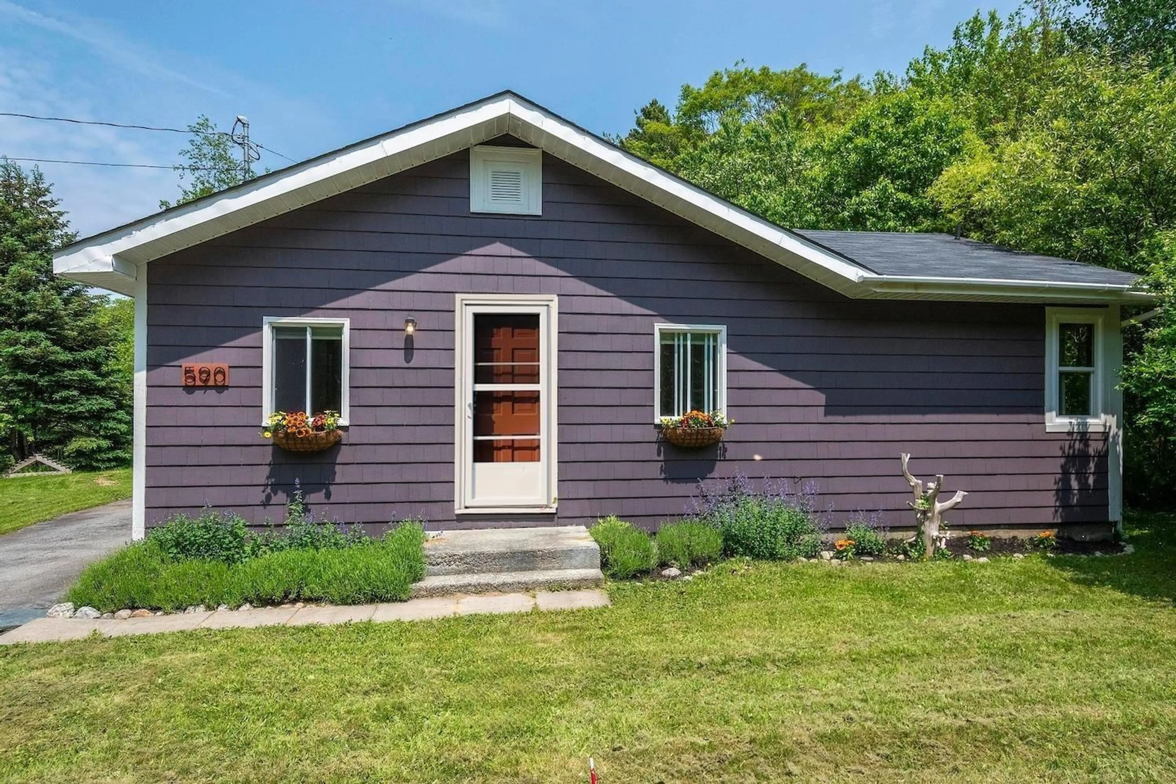 Home with vinyl exterior material, street for 590 Mill Village Road East Rd, Charleston Nova Scotia B0J 2H0