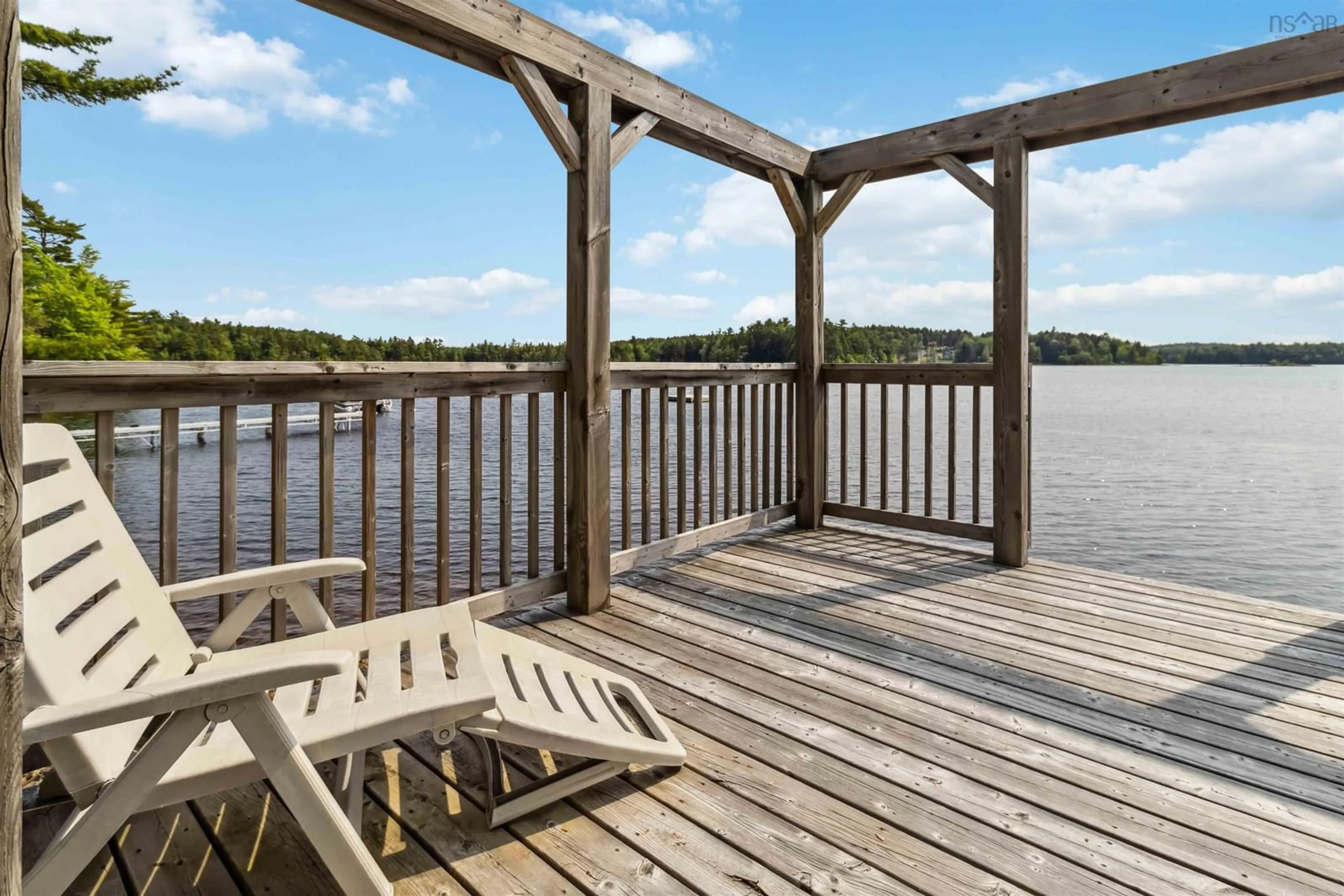 Patio, water/lake/river/ocean view for 436 Harry Freeman Rd, Labelle Nova Scotia B0T 1E0