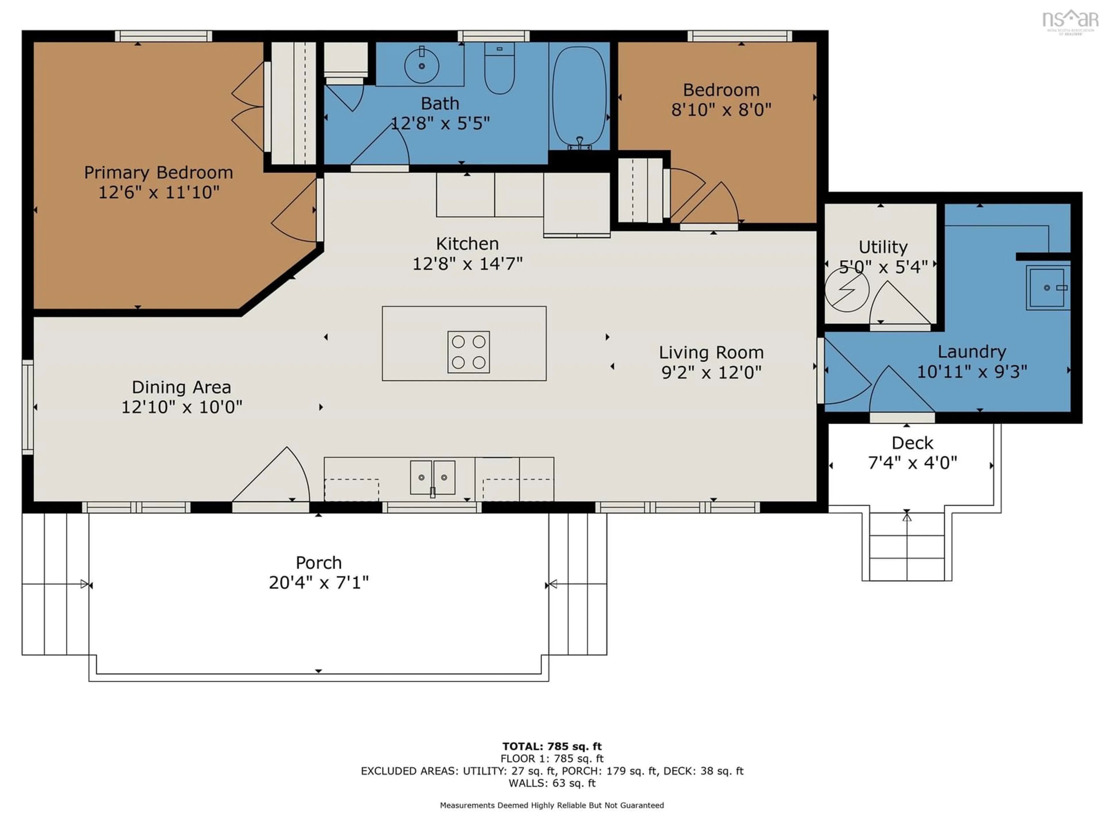 Floor plan for 7 Daylily Lane, Lake Charlotte Nova Scotia B0J 1L0