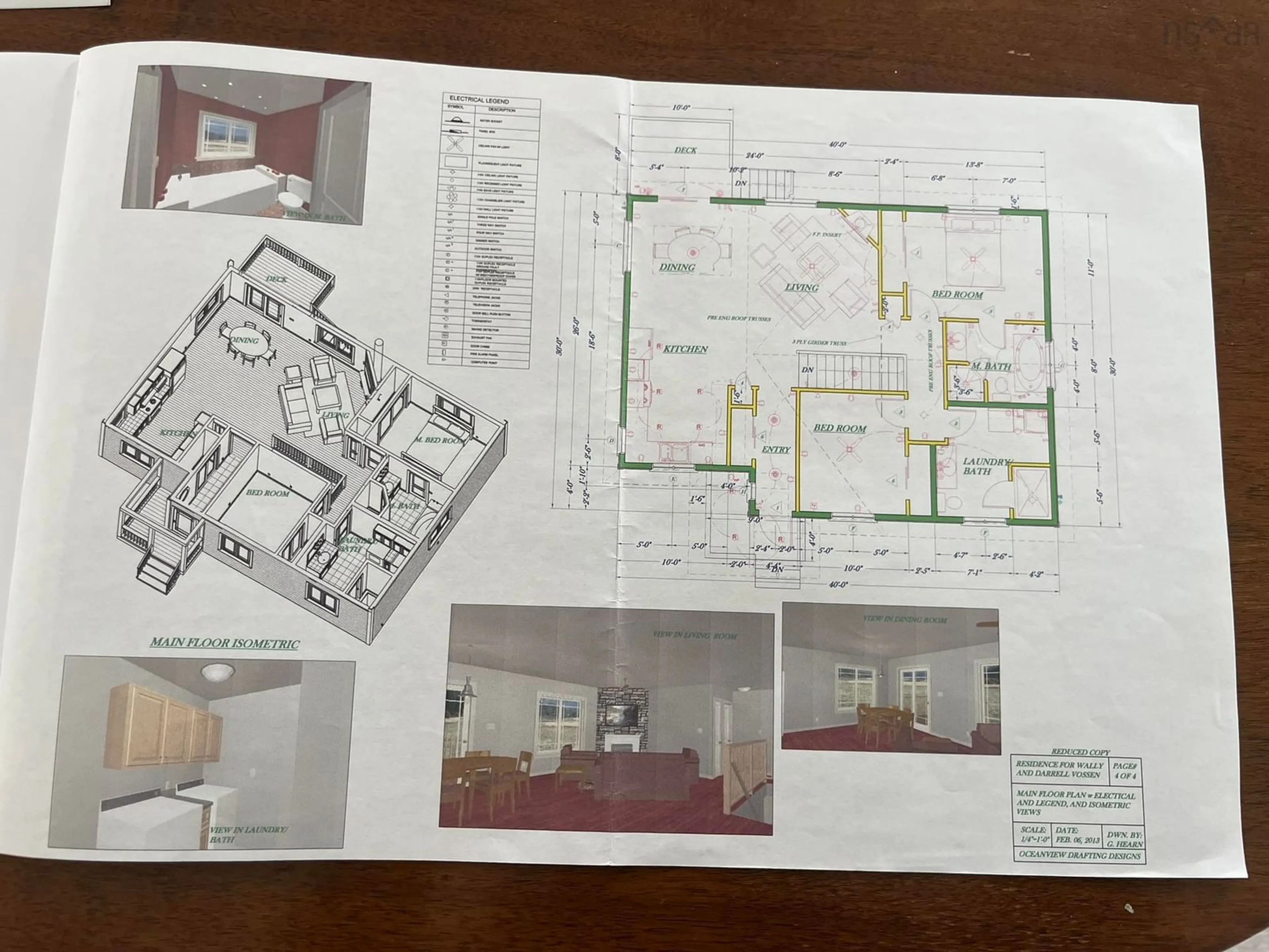 Floor plan for 1045 North Side Loch Lomond Rd, Loch Lomond Nova Scotia B2E 1C4
