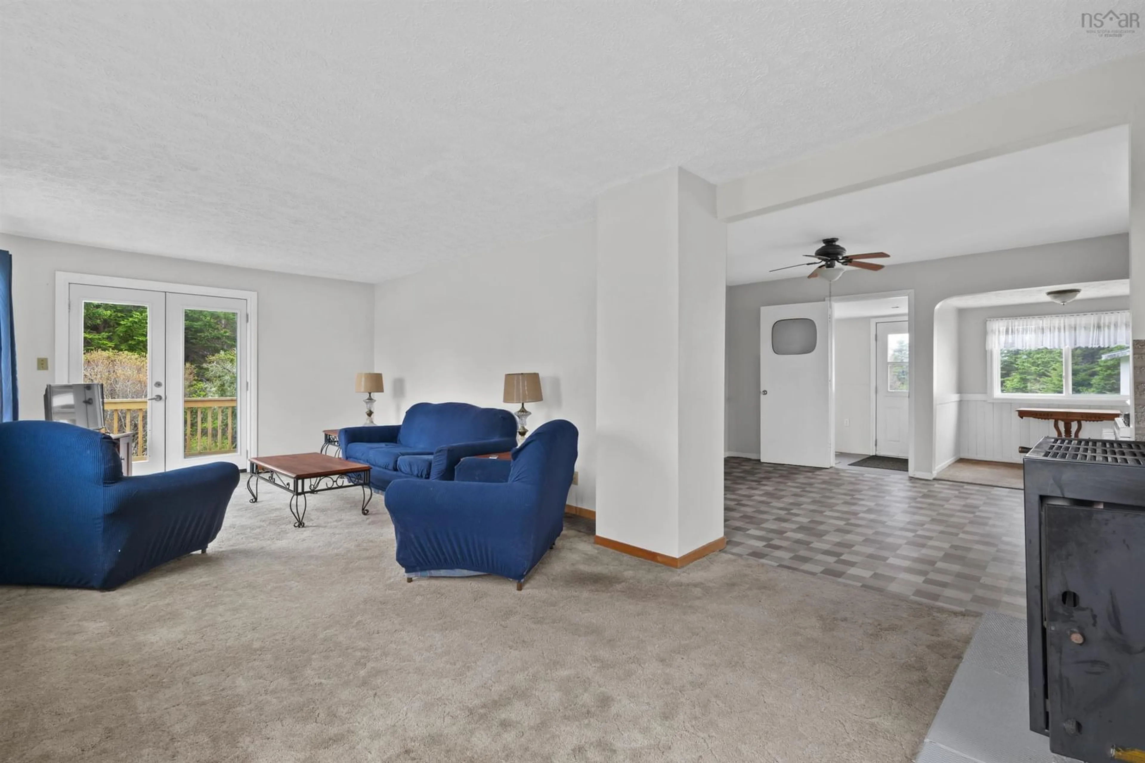 Living room with furniture, unknown for 2766 Ostrea Lake Rd, Pleasant Point Nova Scotia B0J 2L0