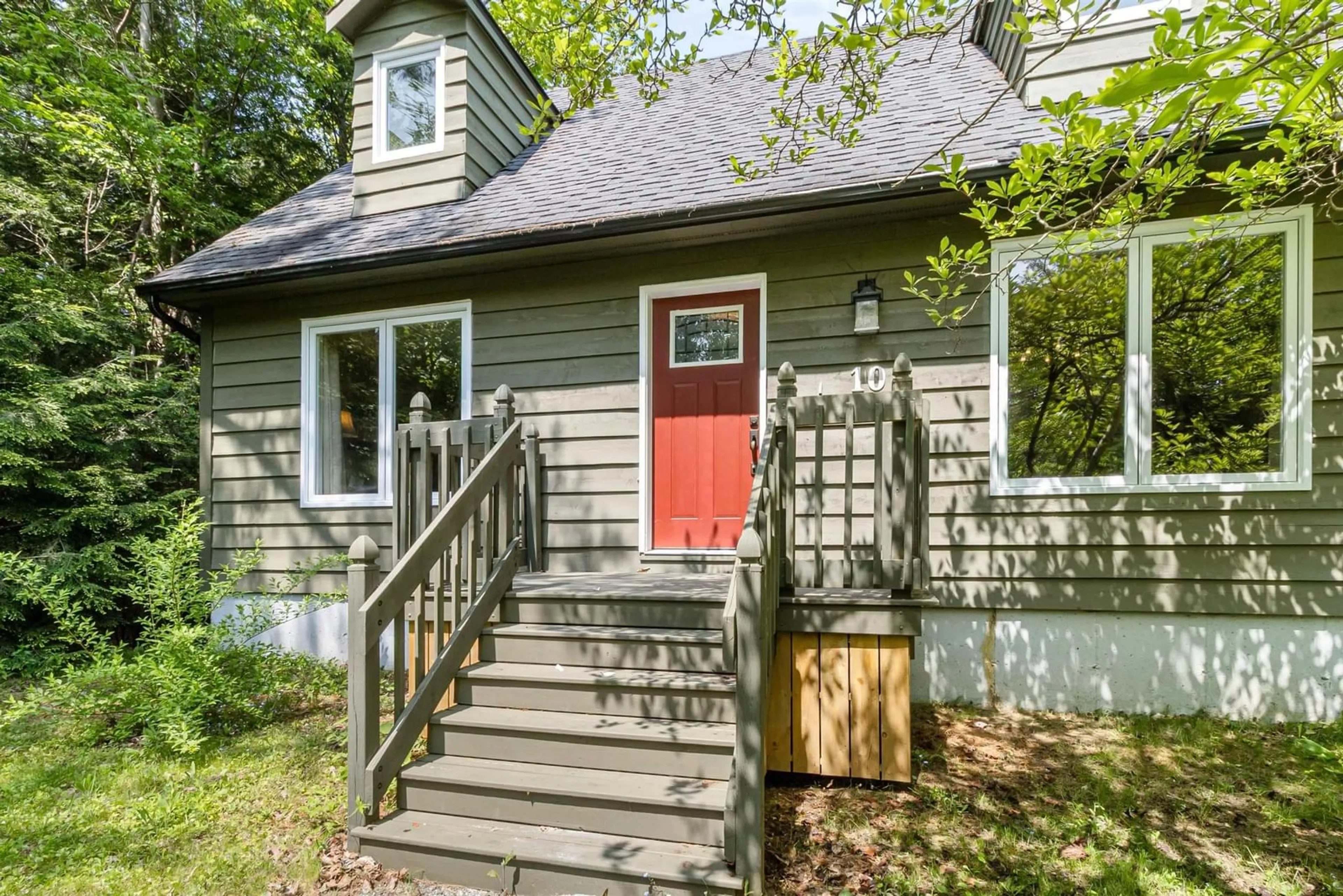 Home with vinyl exterior material, street for 10 Jackson Dr, Wellington Nova Scotia B2T 1J4