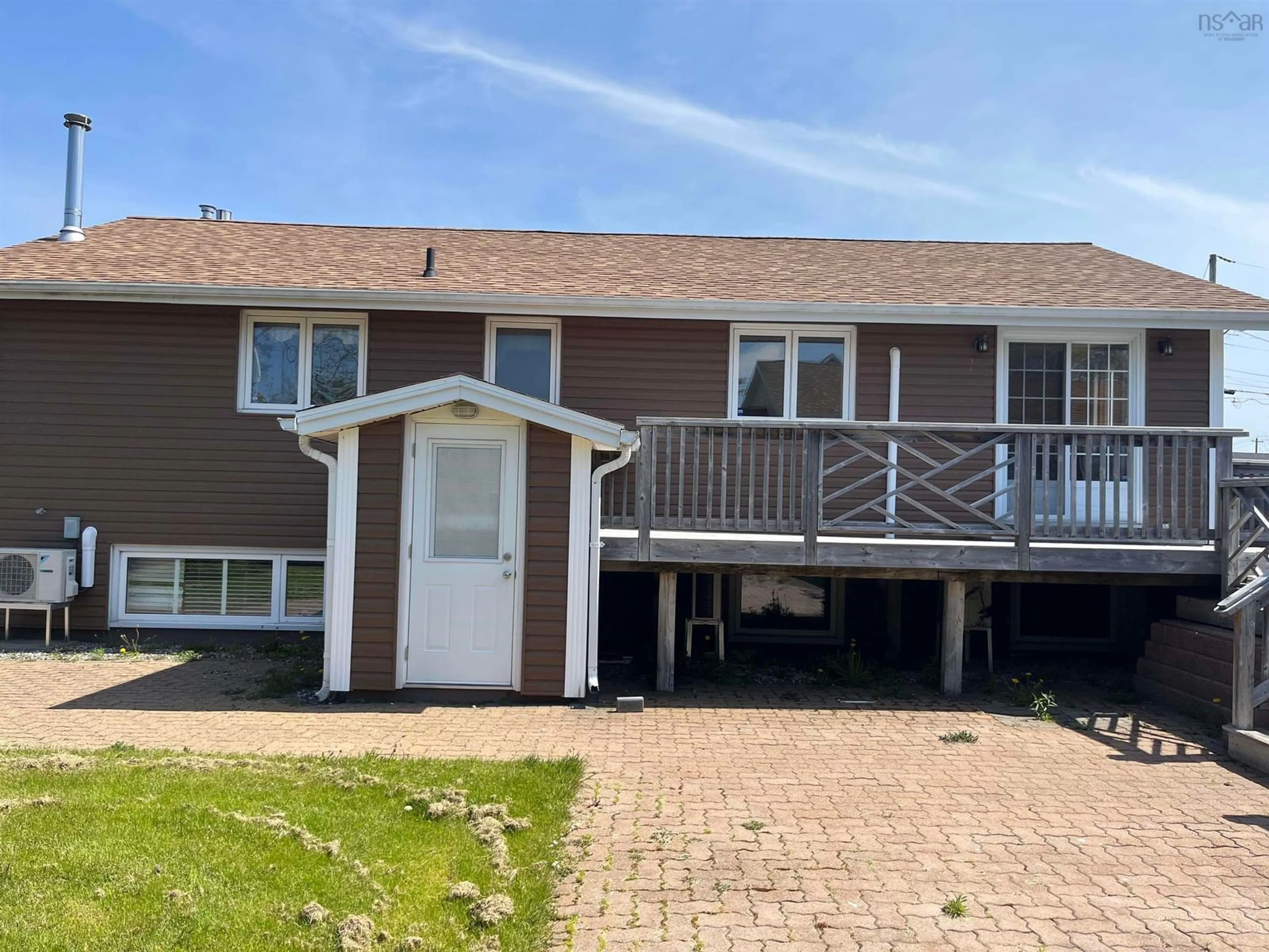 A pic from outside/outdoor area/front of a property/back of a property/a pic from drone, unknown for 31 Allen St, Glace Bay Nova Scotia B1A 1X7