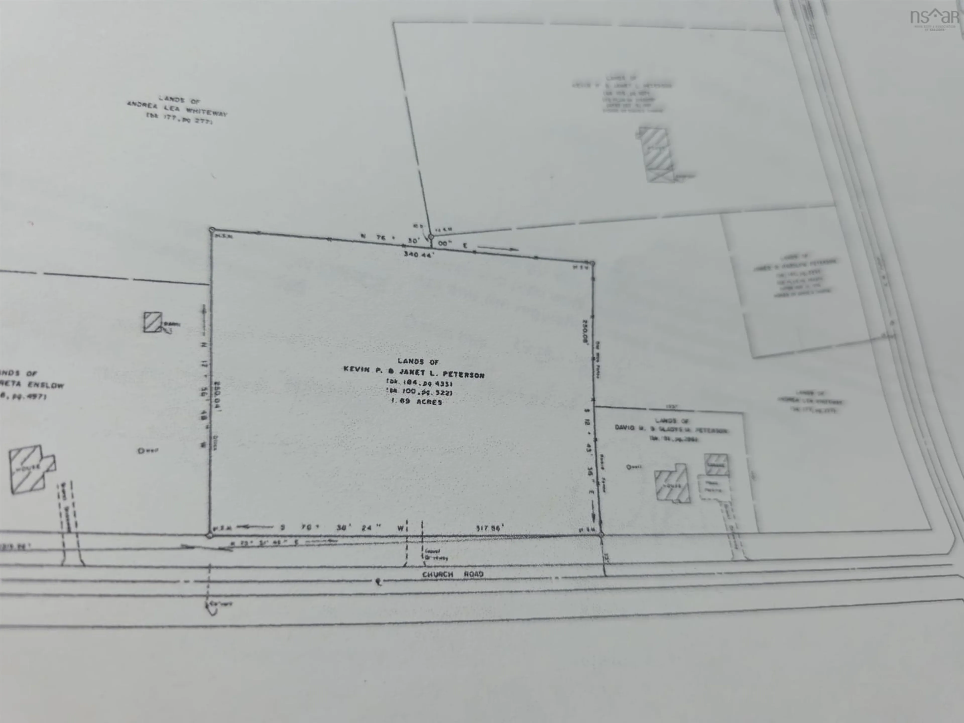 Picture of a map for 28 Church Rd, East Green Harbour Nova Scotia B0T 1L0