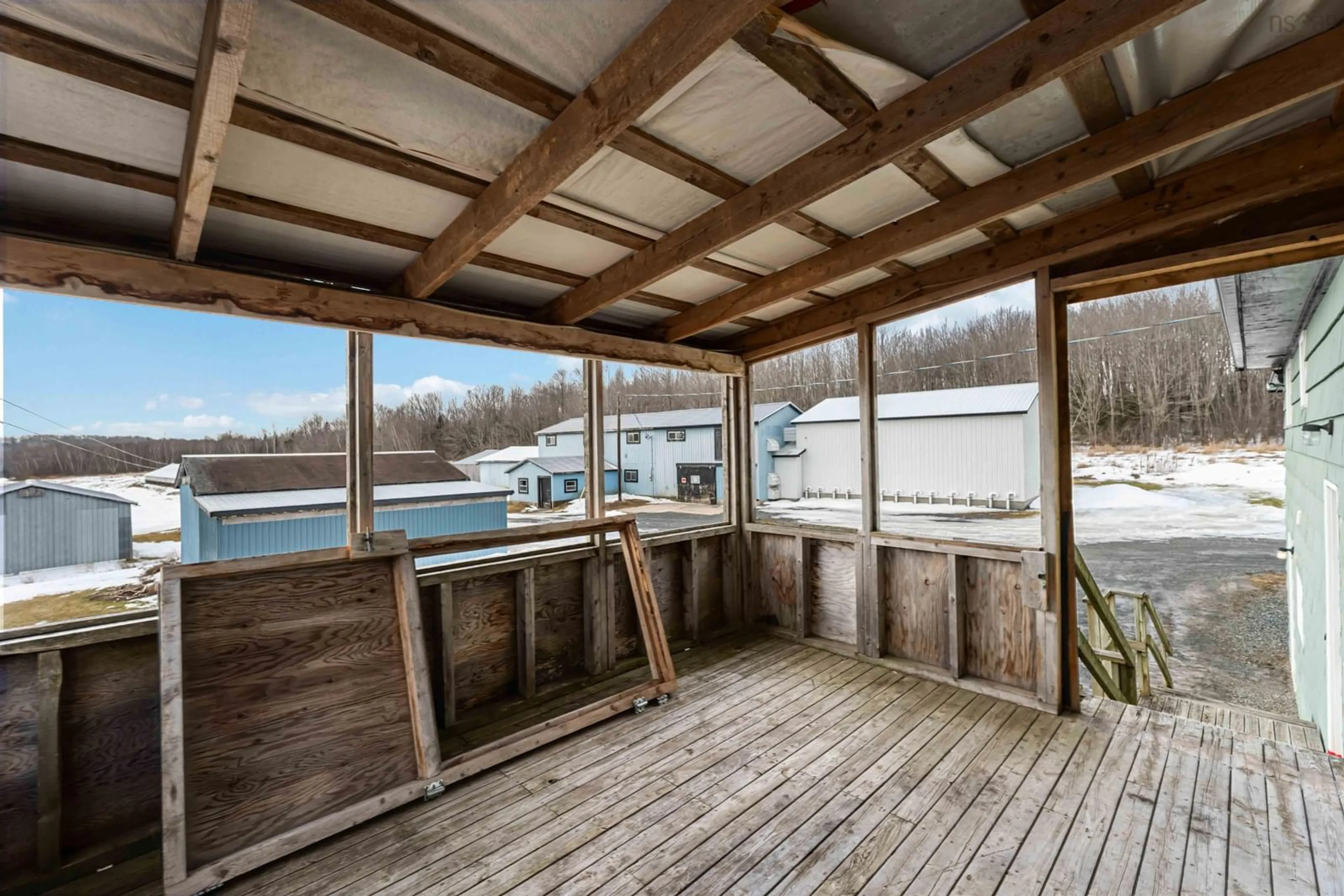 Patio, water/lake/river/ocean view for 2849 Highway 215, Centre Burlington Nova Scotia B0N 2A0