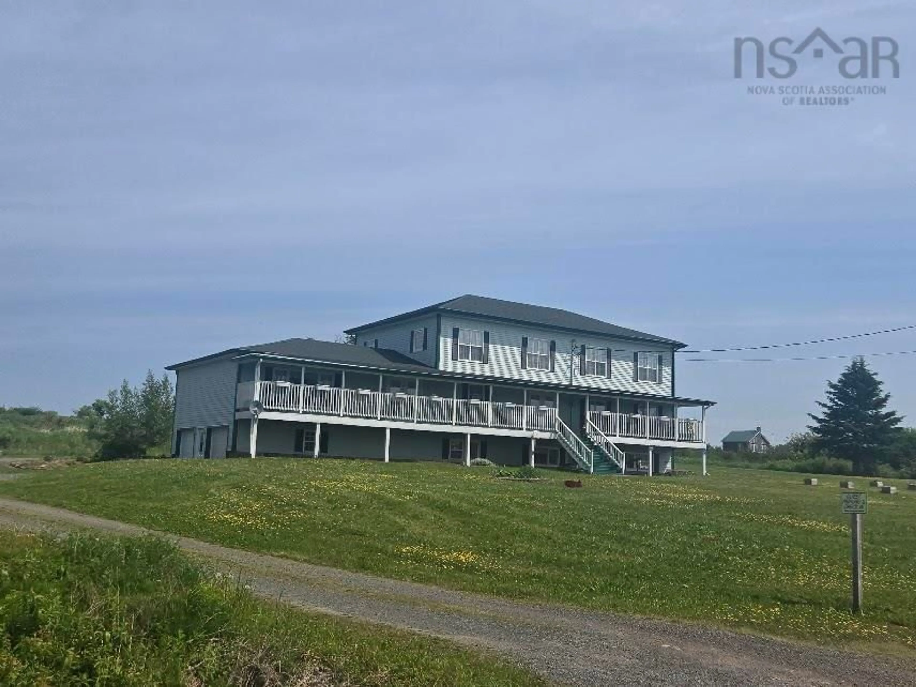A pic from outside/outdoor area/front of a property/back of a property/a pic from drone, building for 2901 Malagash Rd, Malagash Centre Nova Scotia B0K 1E0