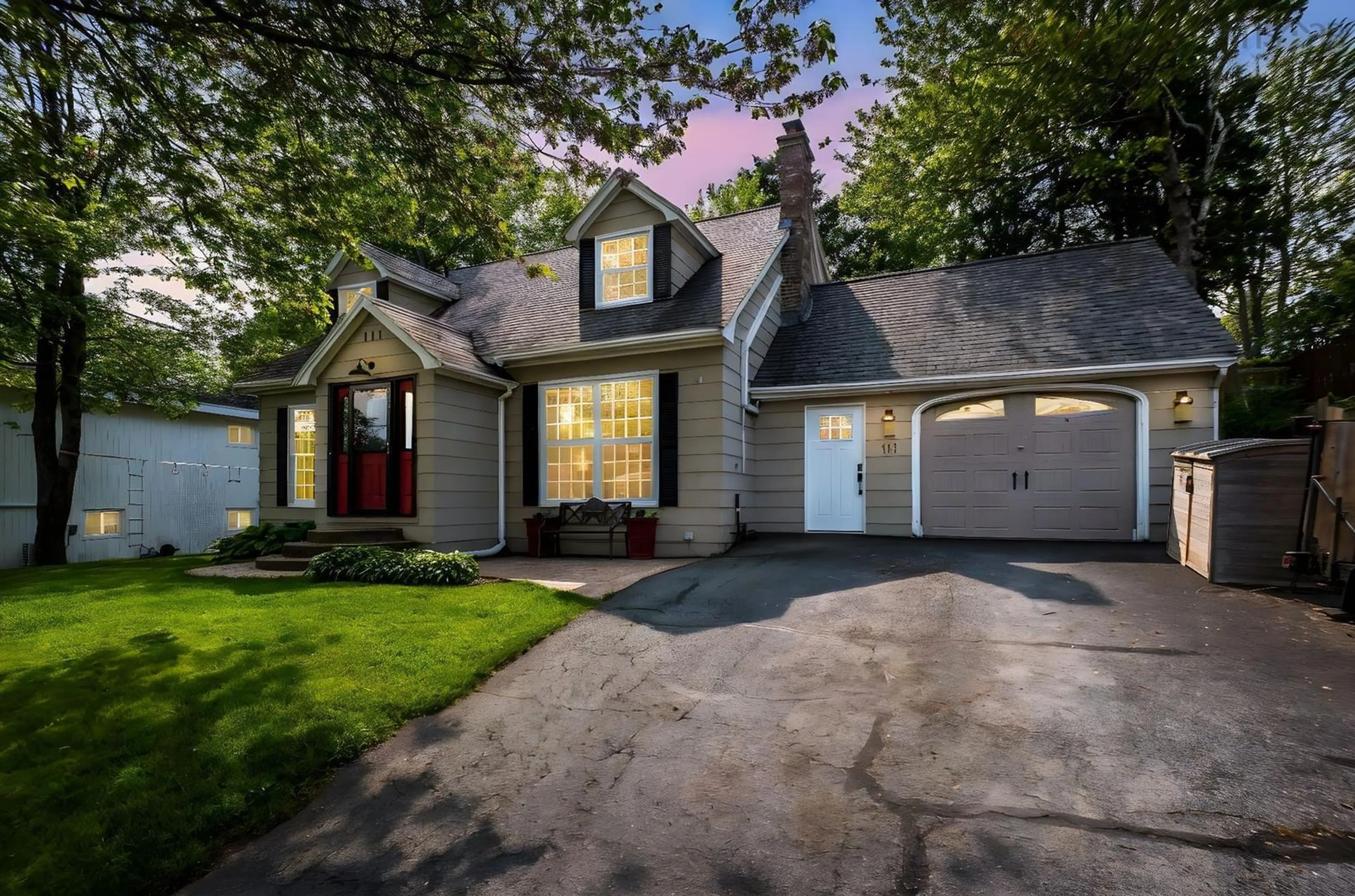 Home with vinyl exterior material, street for 111 Bayview Road, Halifax Nova Scotia B3M 1P1