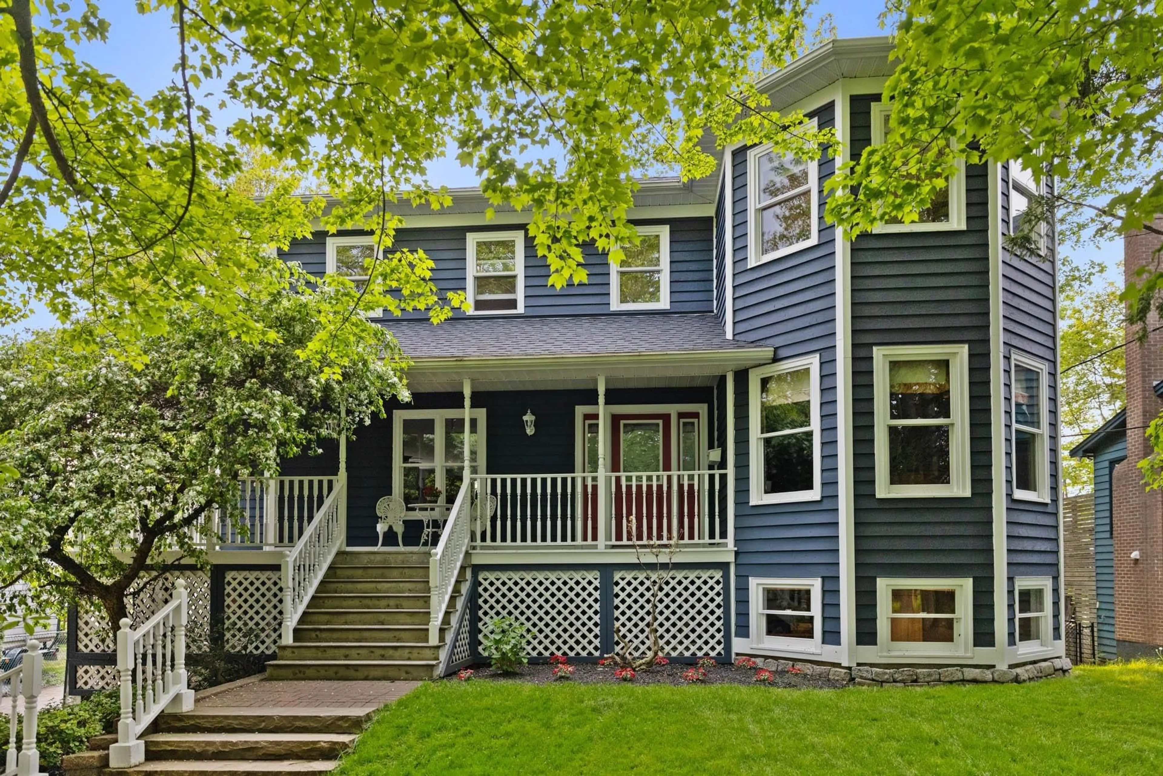 Home with vinyl exterior material, street for 42 Twilight Lane, Dartmouth Nova Scotia B2X 2R9