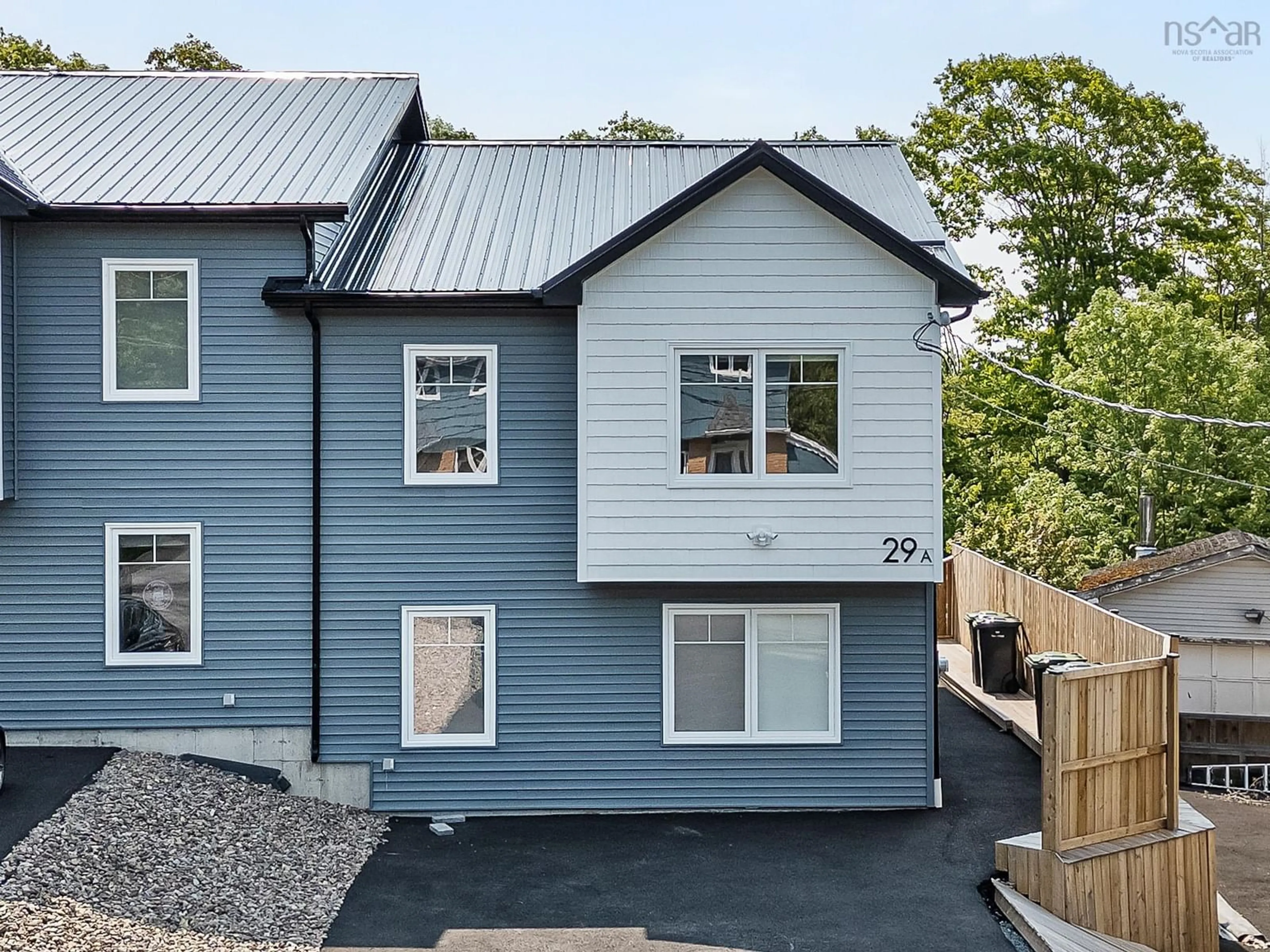 Home with vinyl exterior material, street for 29A Mcintosh St, Spryfield Nova Scotia B3R 1G9