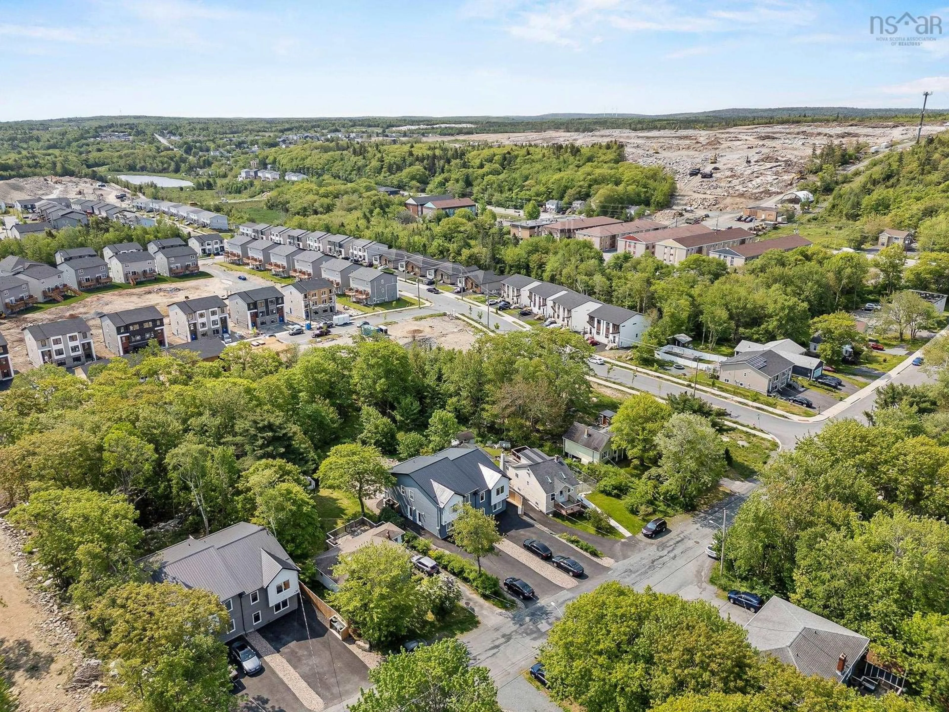 A pic from outside/outdoor area/front of a property/back of a property/a pic from drone, unknown for 29A Mcintosh St, Spryfield Nova Scotia B3R 1G9