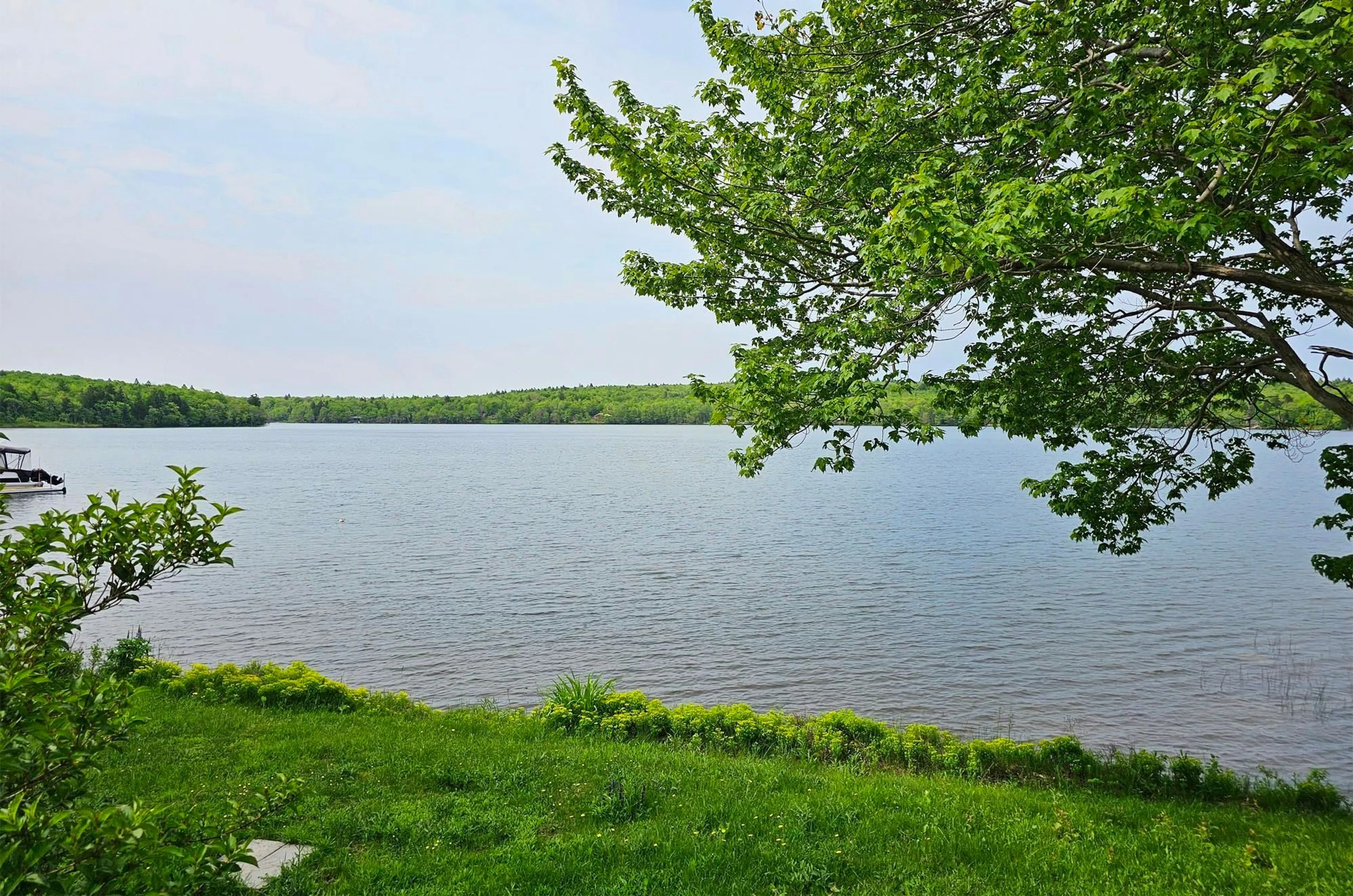 Patio, water/lake/river/ocean view for 553 Rumsey Lake Rd, Rumsey Lake Nova Scotia B0S 1C0