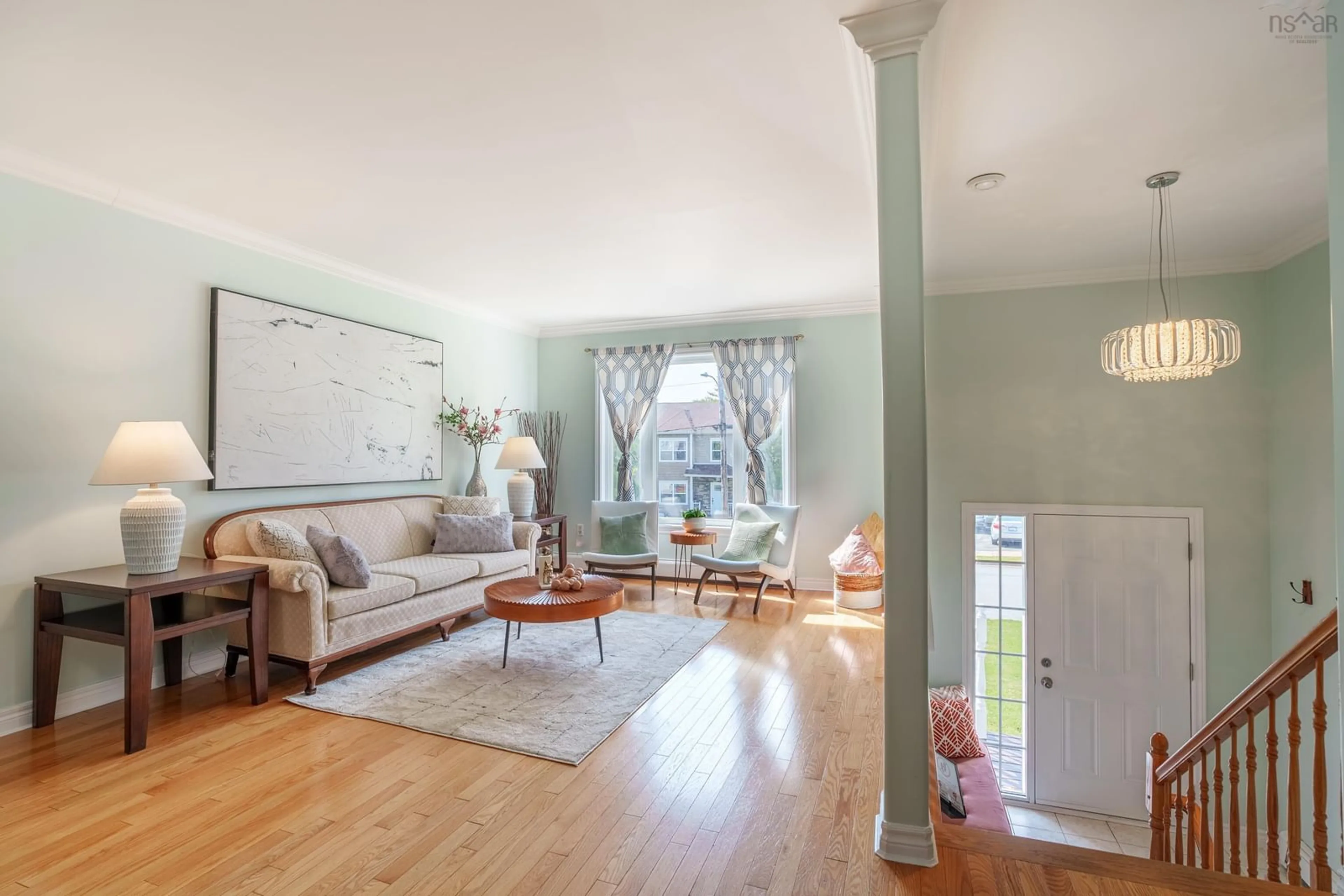 Living room with furniture, unknown for 23 Chelmsford Pl, Halifax Nova Scotia B3M 4R2