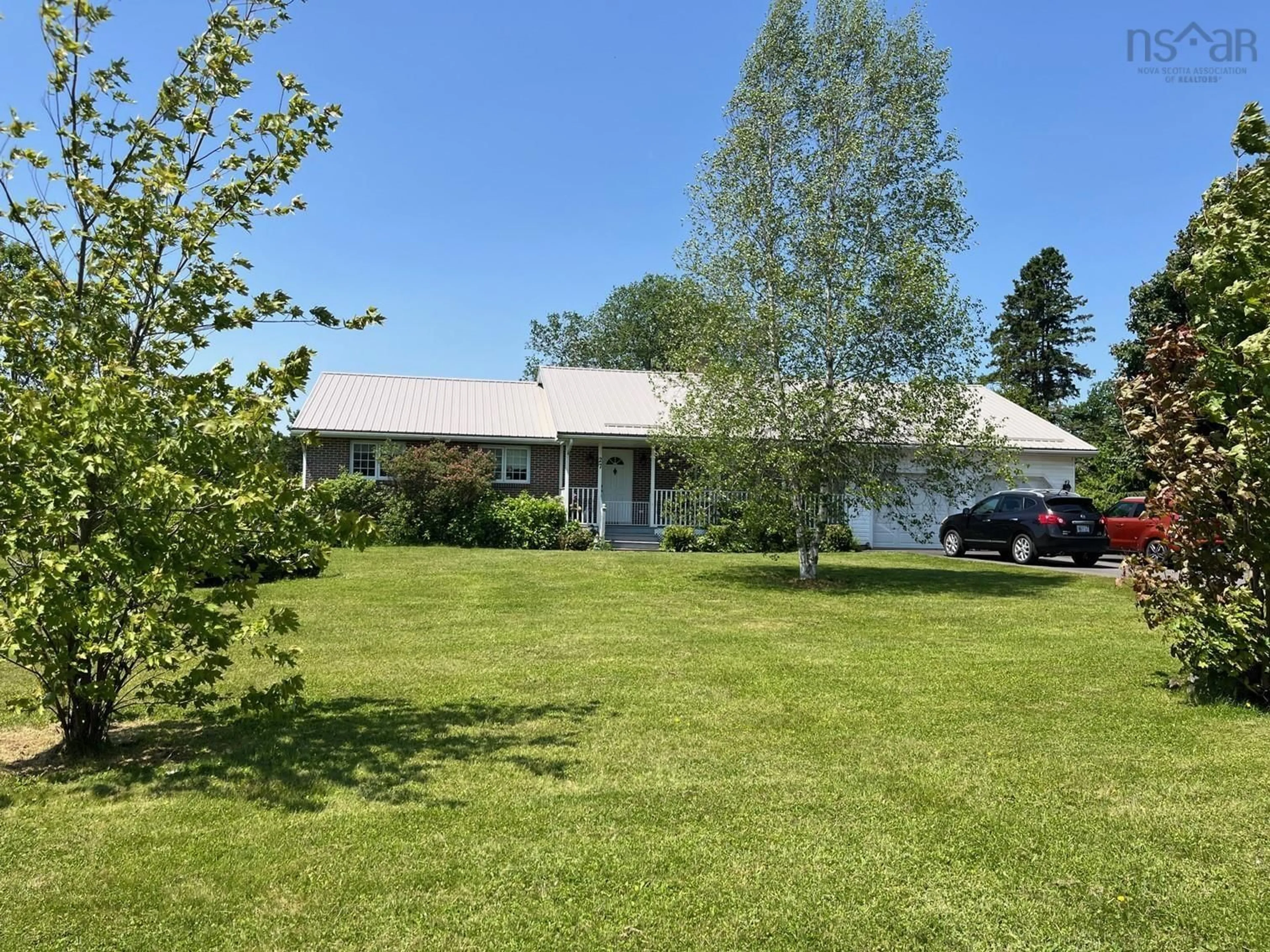 A pic from outside/outdoor area/front of a property/back of a property/a pic from drone, street for 27 Sunnybrook Dr, Onslow Mountain Nova Scotia B6L 6T7
