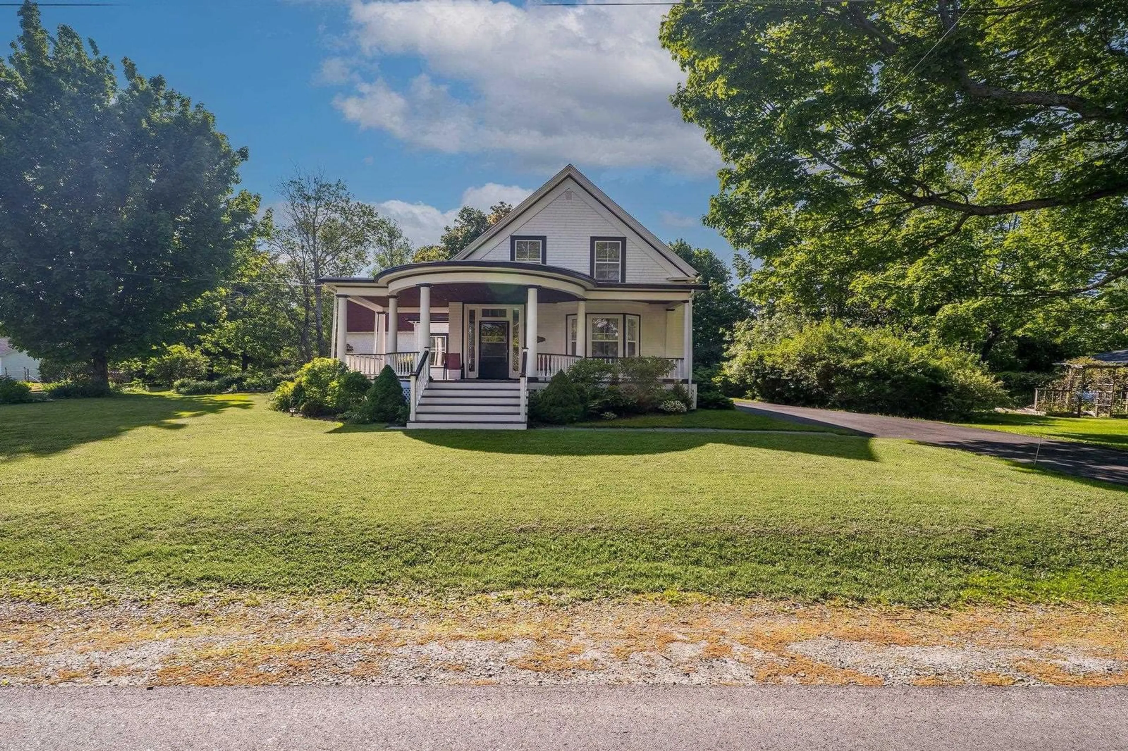 A pic from outside/outdoor area/front of a property/back of a property/a pic from drone, street for 48 Town Rd, Falmouth Nova Scotia B0P 1L0