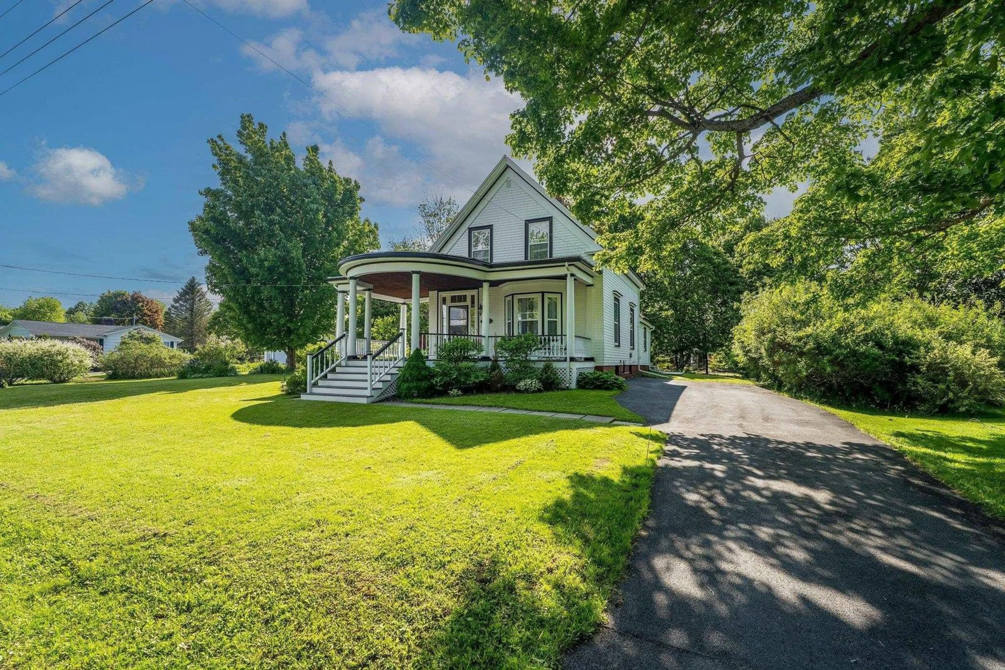 A pic from outside/outdoor area/front of a property/back of a property/a pic from drone, street for 48 Town Rd, Falmouth Nova Scotia B0P 1L0