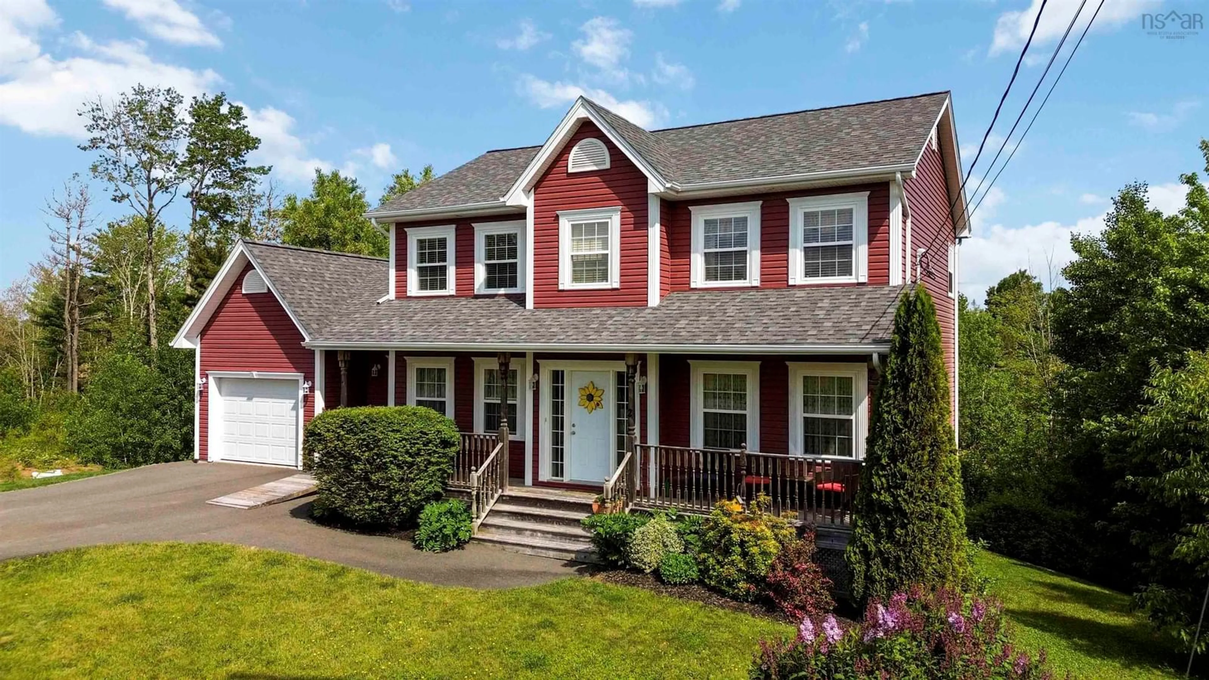 Home with vinyl exterior material, street for 2 Golden Eagle Dr, North Kentville Nova Scotia B4N 0E5