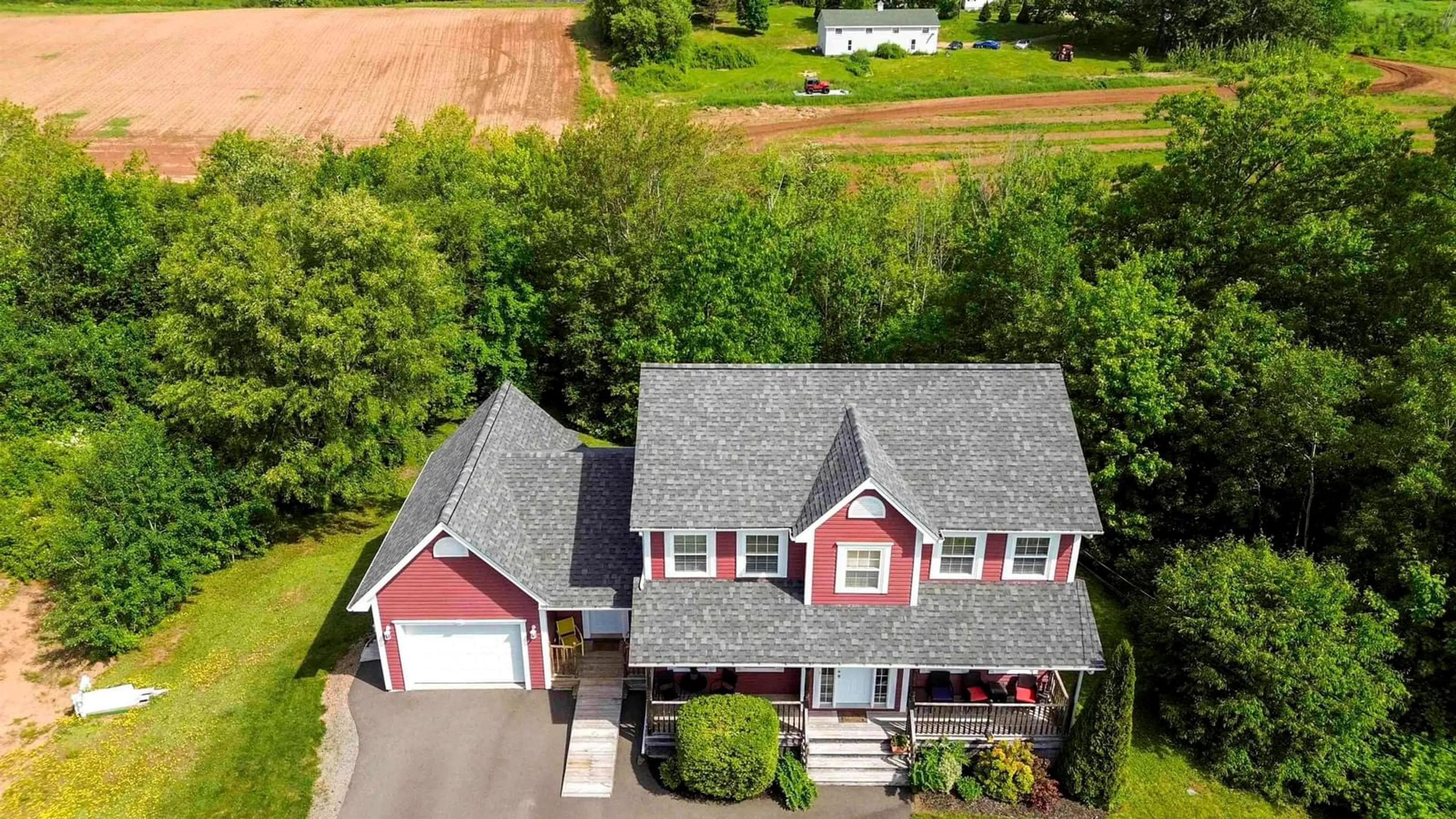 A pic from outside/outdoor area/front of a property/back of a property/a pic from drone, street for 2 Golden Eagle Dr, North Kentville Nova Scotia B4N 0E5