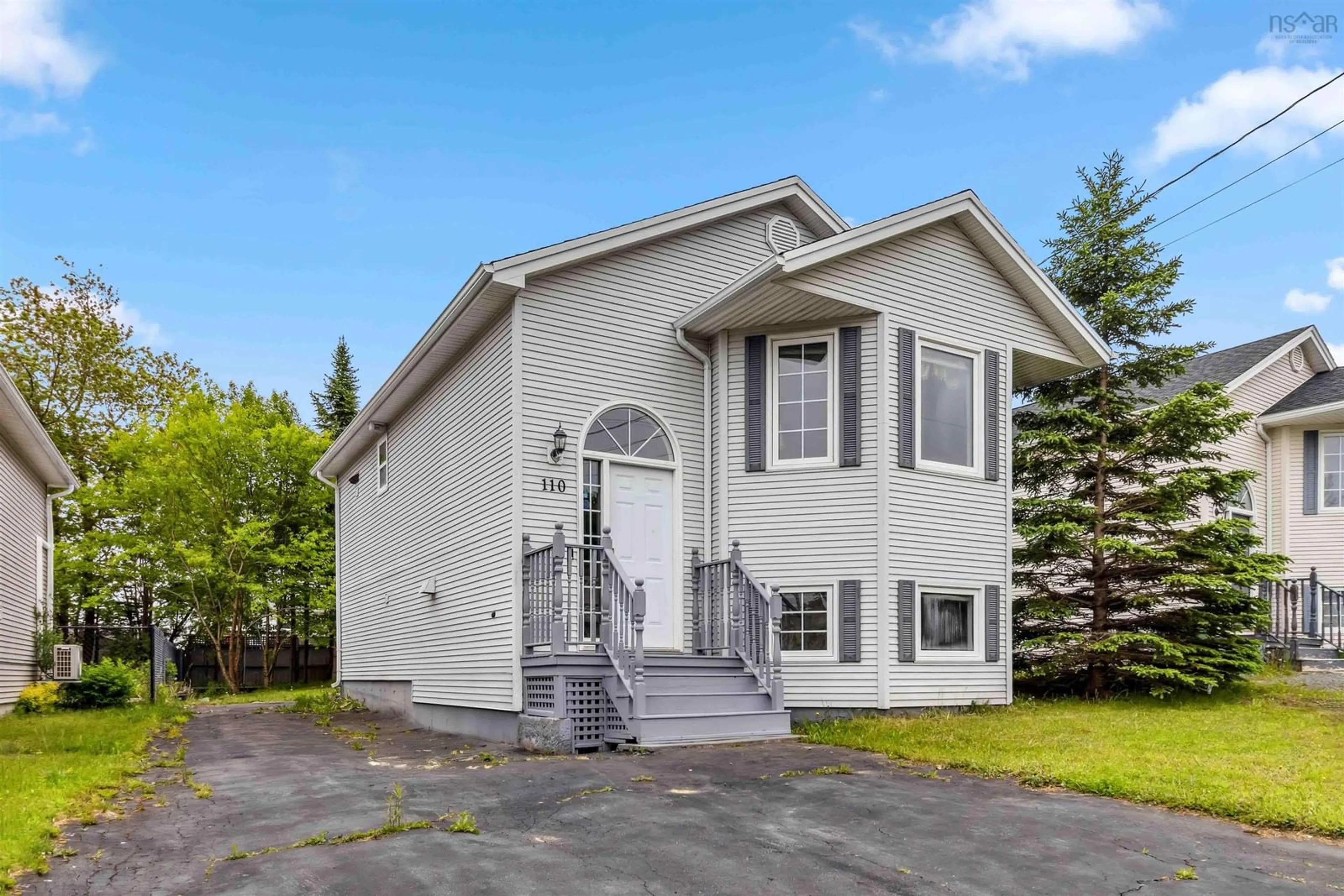 Home with vinyl exterior material, street for 110 Jeep Cres, Eastern Passage Nova Scotia B3G 1P3