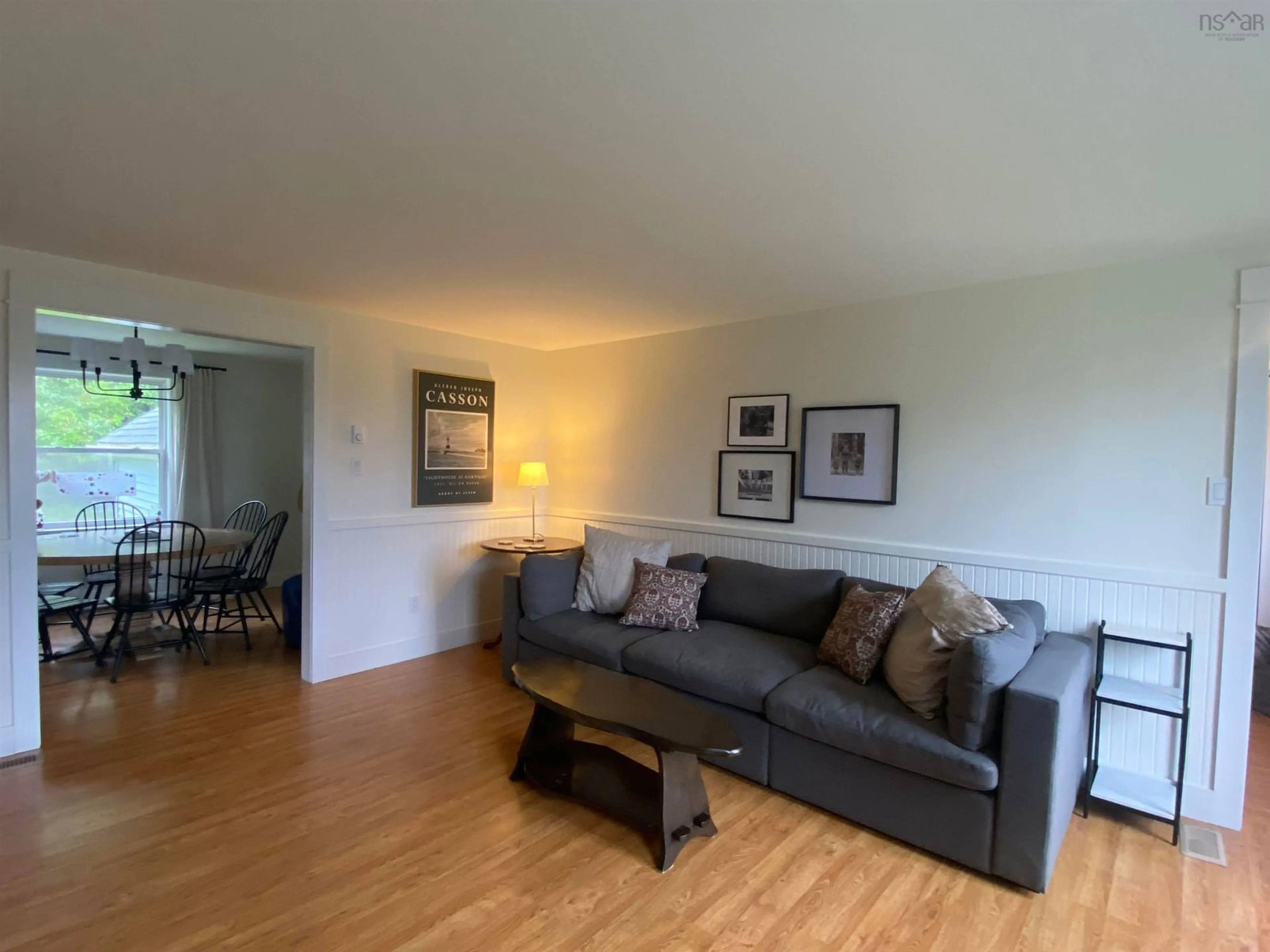 Living room with furniture, wood/laminate floor for 171 Kent Rd, Lower Truro Nova Scotia B6L 1L3