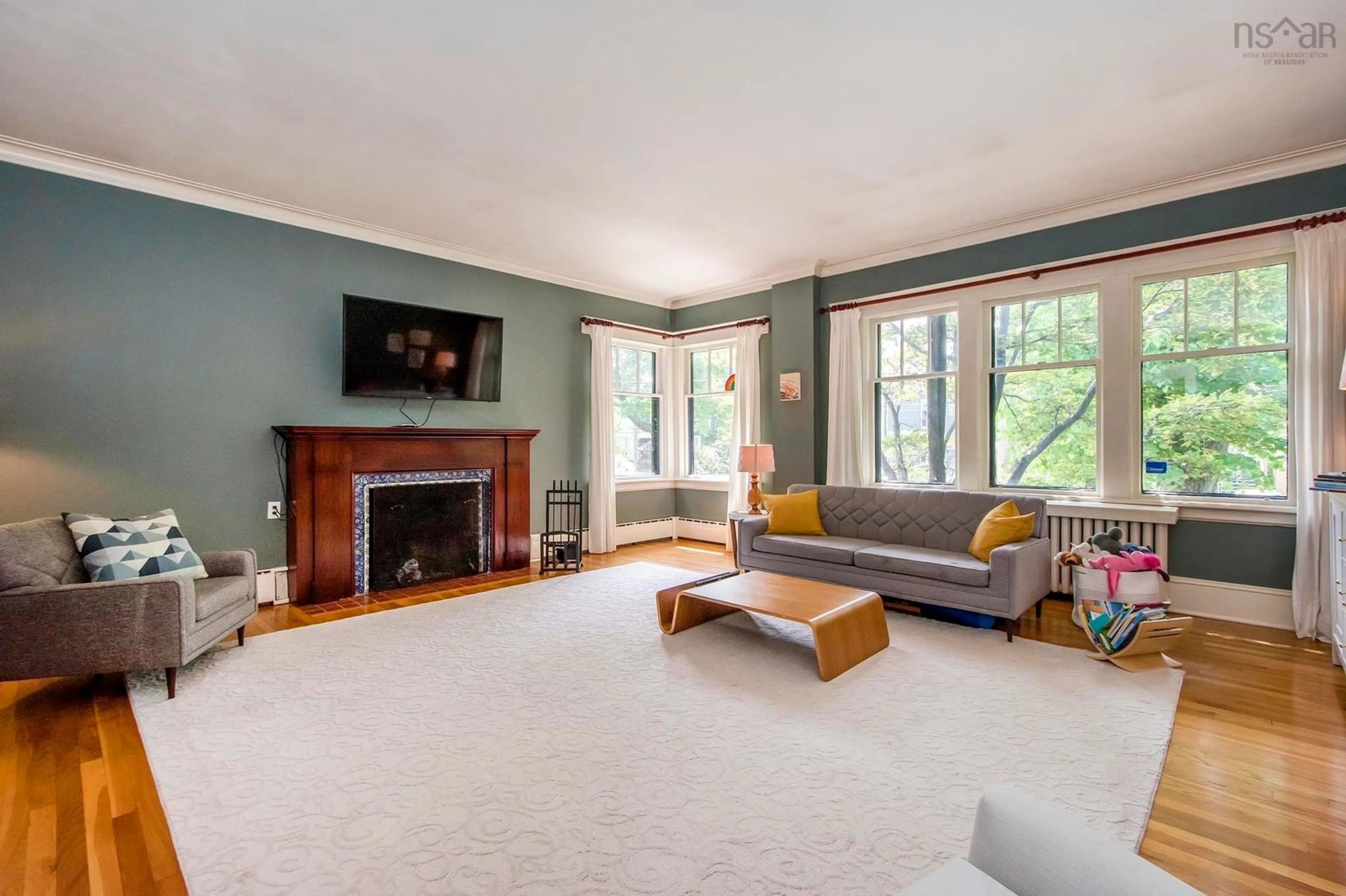 Living room with furniture, unknown for 1589 Larch St, Halifax Nova Scotia B3H 3W9