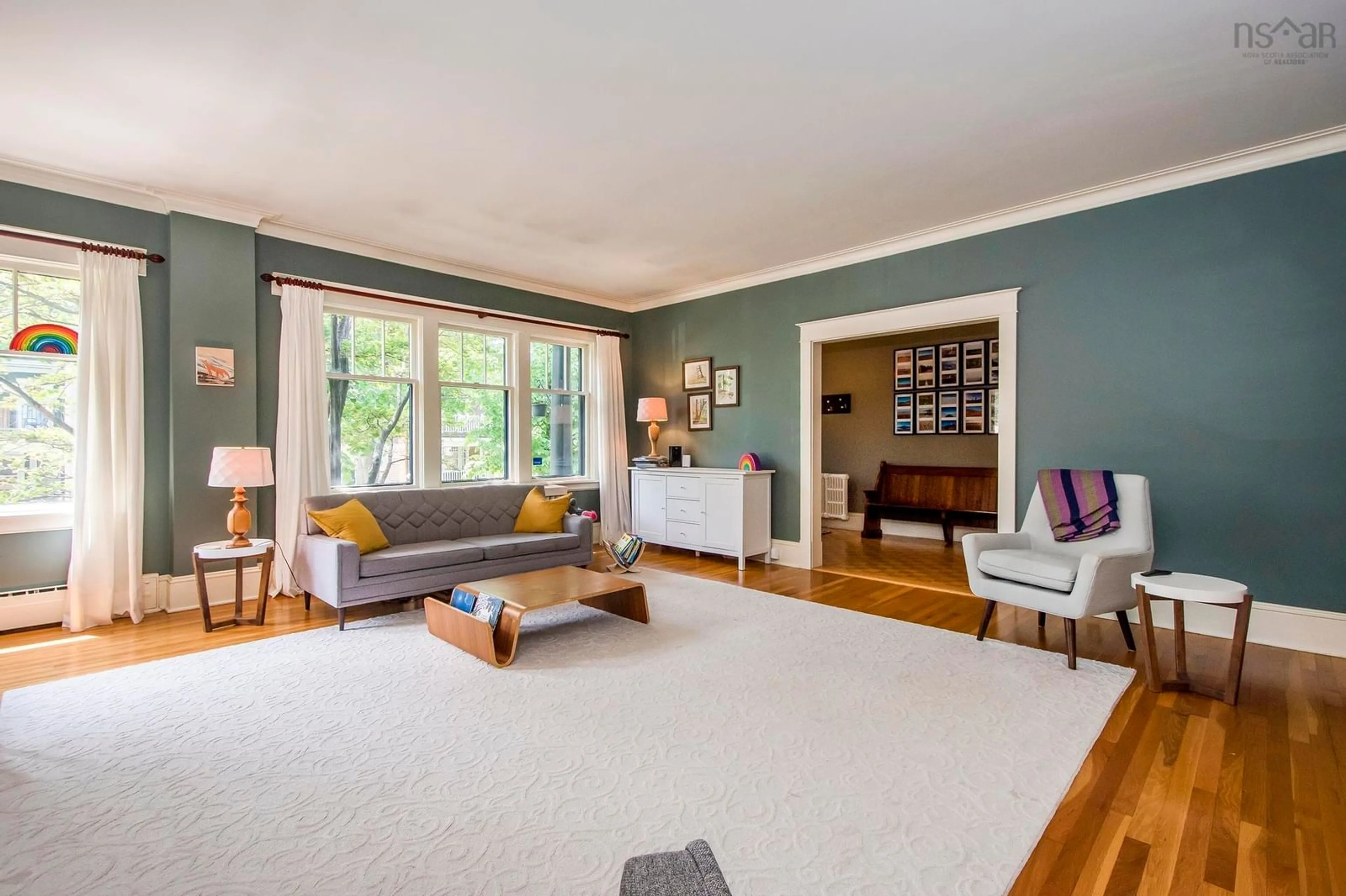 Living room with furniture, unknown for 1589 Larch St, Halifax Nova Scotia B3H 3W9