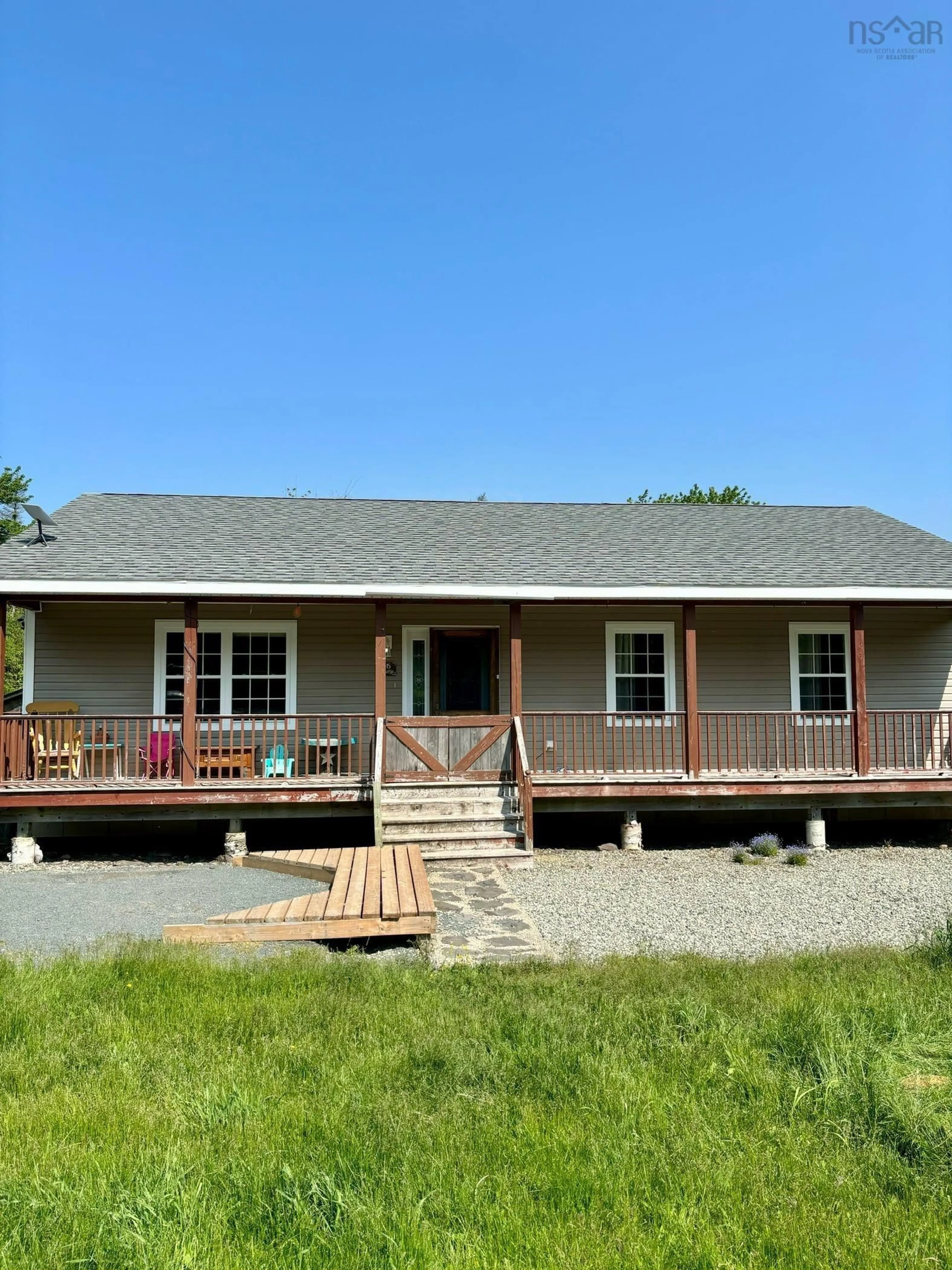 Home with vinyl exterior material, building for 1445 Crandall Rd, Sugar Camp Nova Scotia B9A 1T7