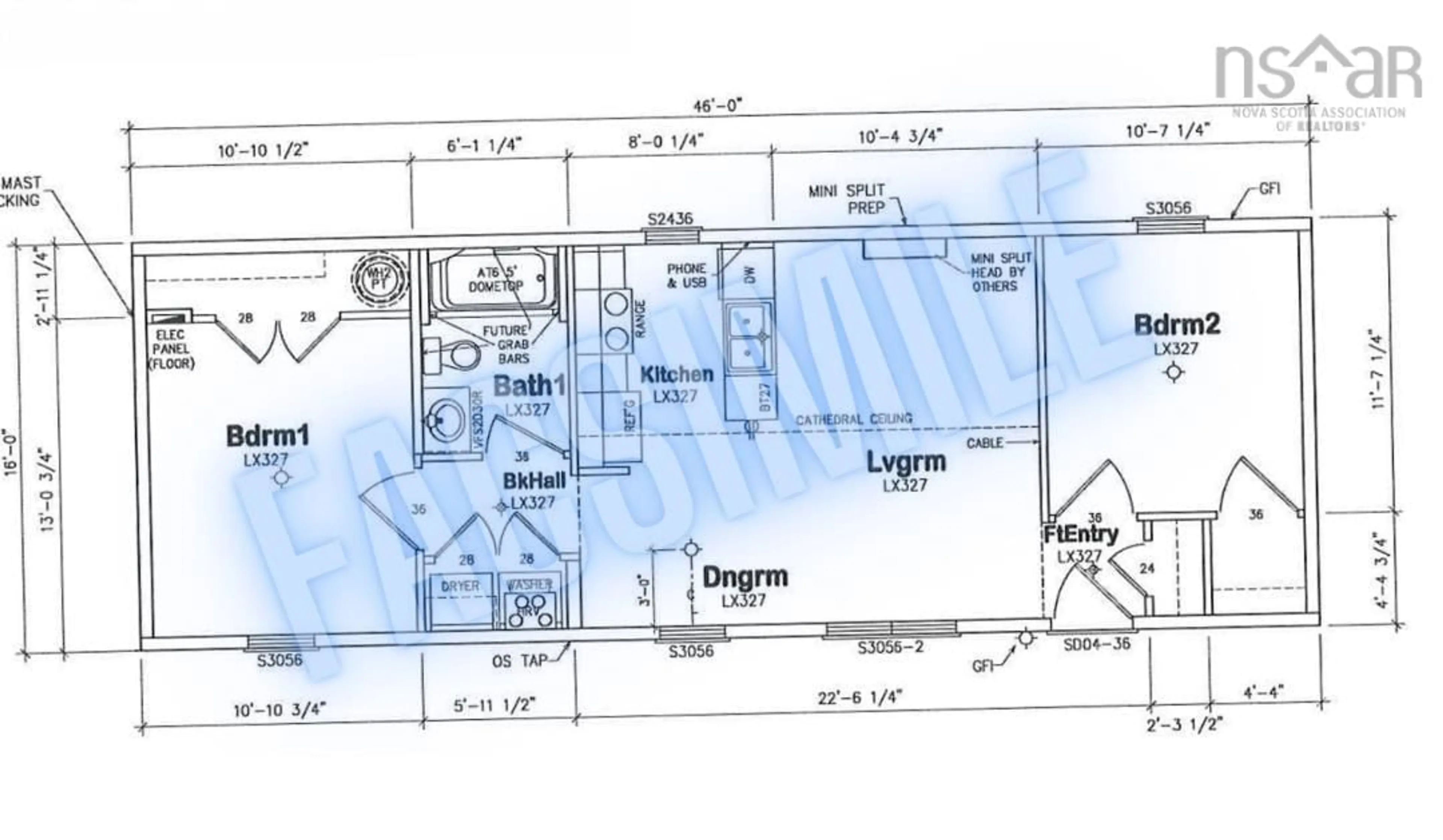 Floor plan for 17987 Highway 316, Country Harbour Nova Scotia B0H 0B1