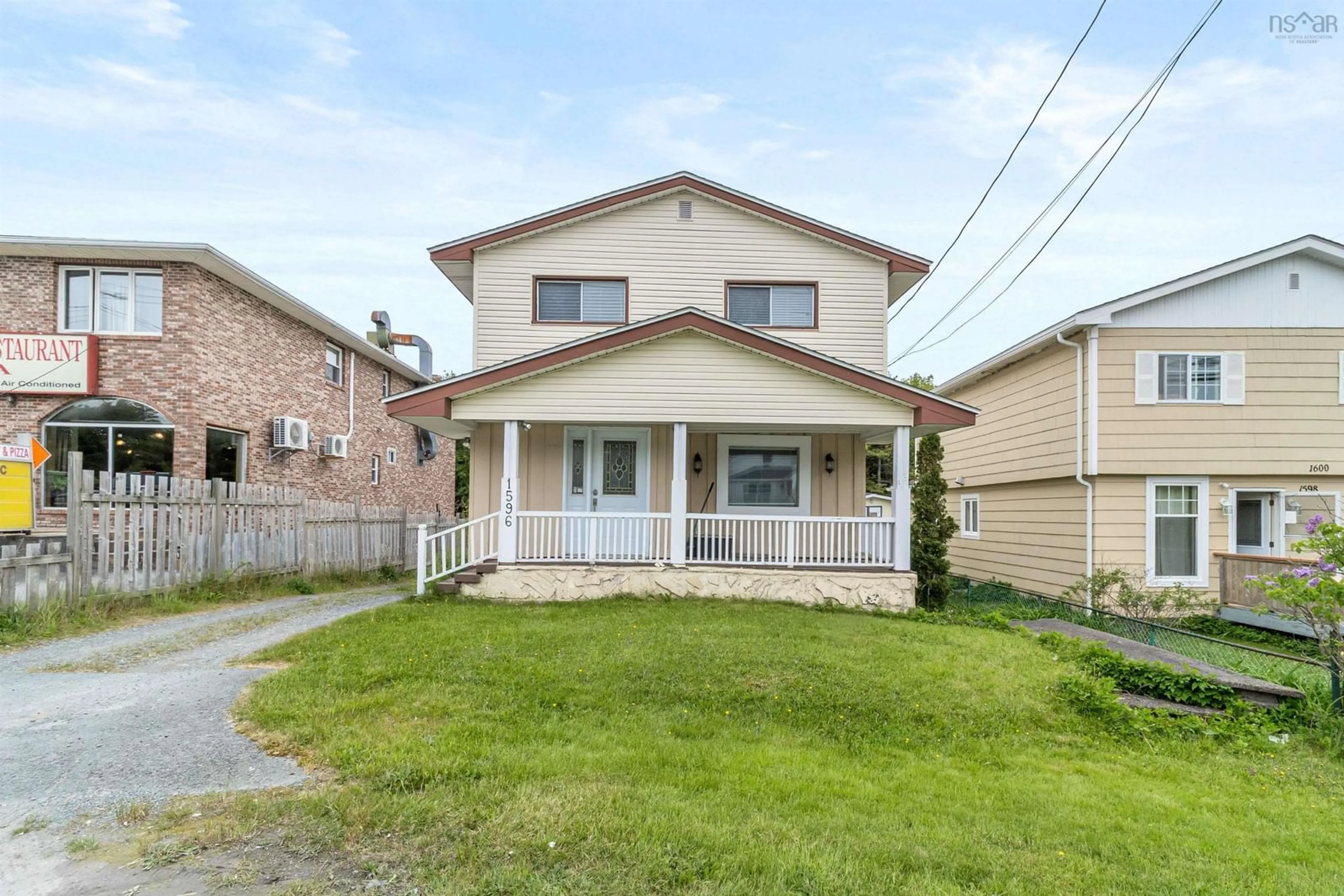 A pic from outside/outdoor area/front of a property/back of a property/a pic from drone, street for 1596 St. Margaret's Bay Rd, Lakeside Nova Scotia B3T 1B2