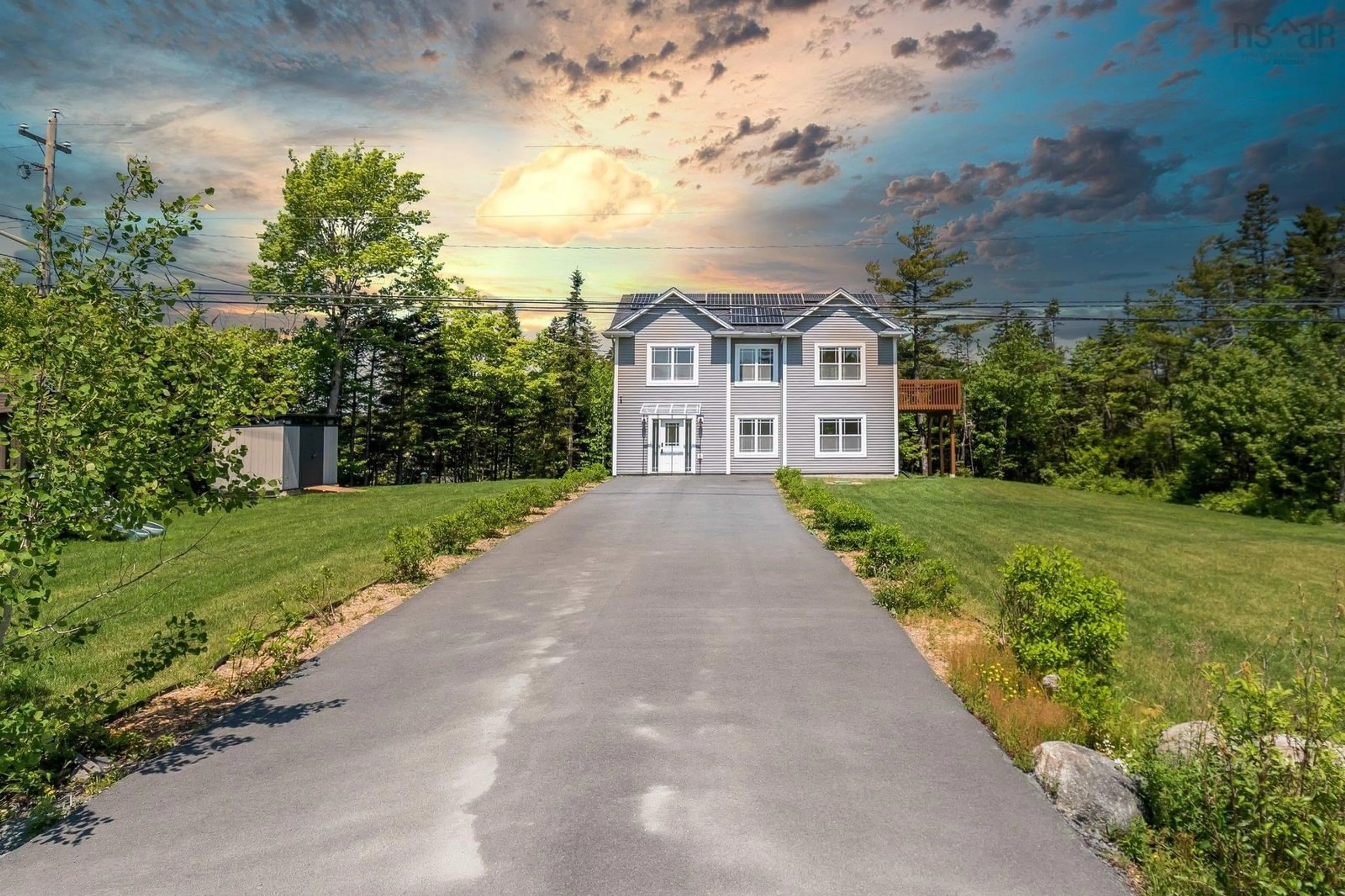 A pic from outside/outdoor area/front of a property/back of a property/a pic from drone, street for 247 Pinetree Cres, Hammonds Plains Nova Scotia B3Z 1J7
