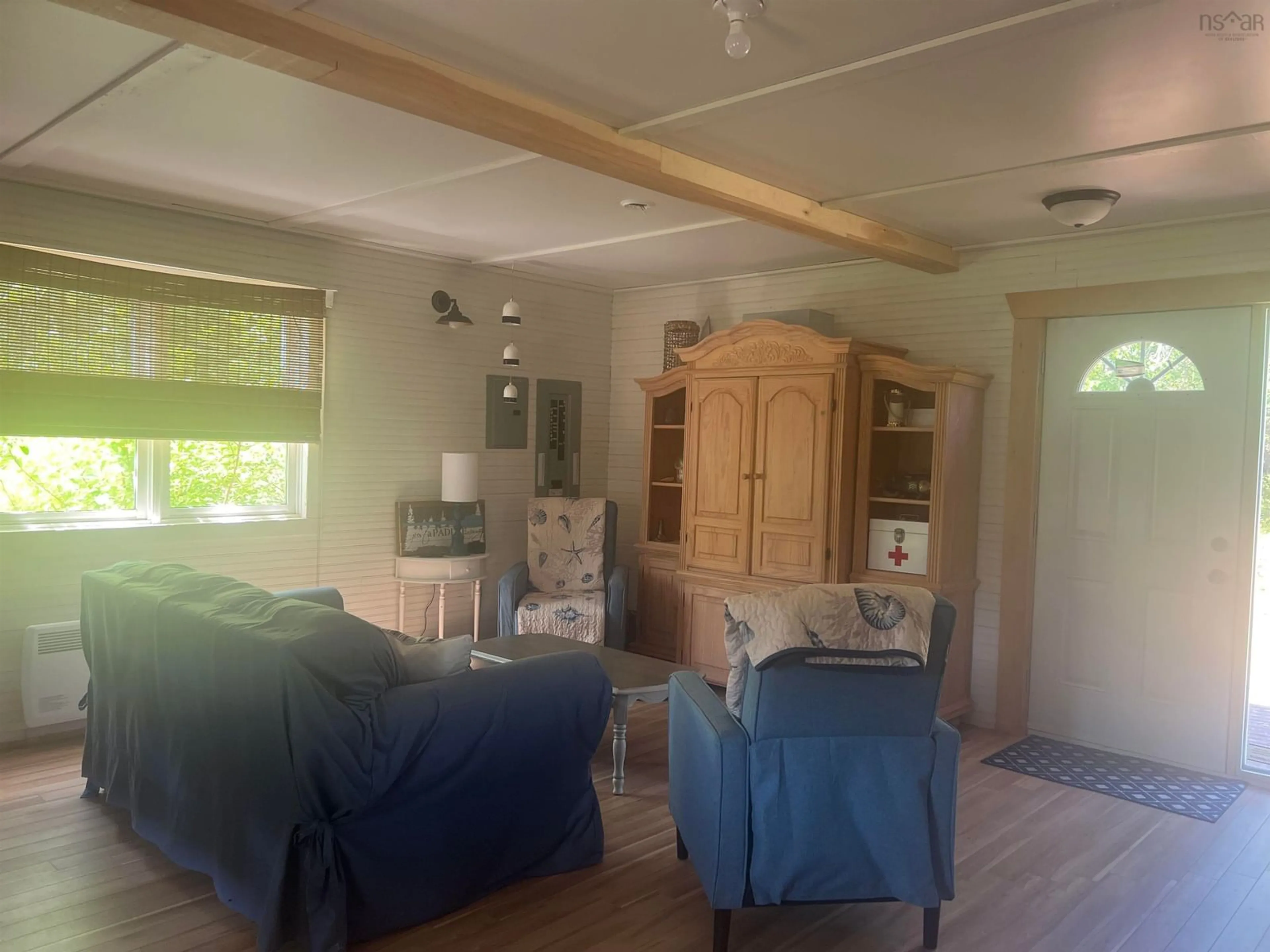 Living room with furniture, unknown for 24 Porcupine Lane, Waldegrave Nova Scotia B0K 1V0