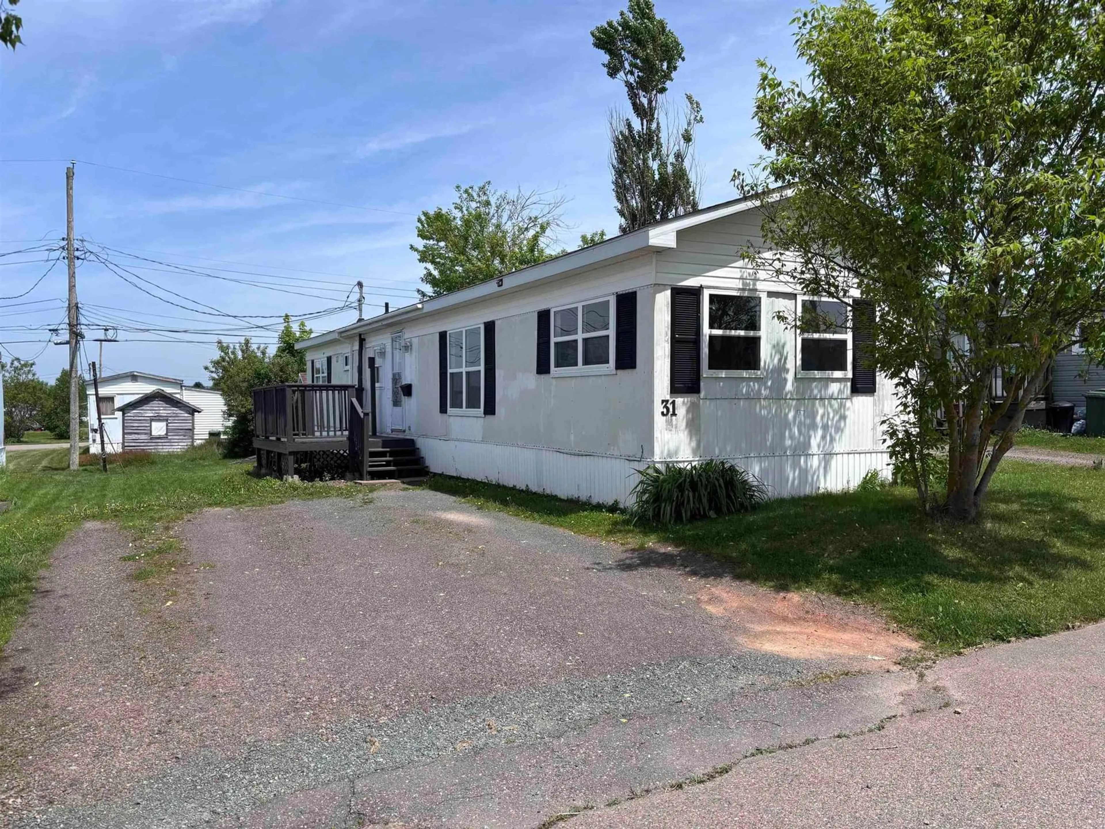 Home with vinyl exterior material, street for 31 Butler Dr, Bible Hill Nova Scotia B2N 5M9