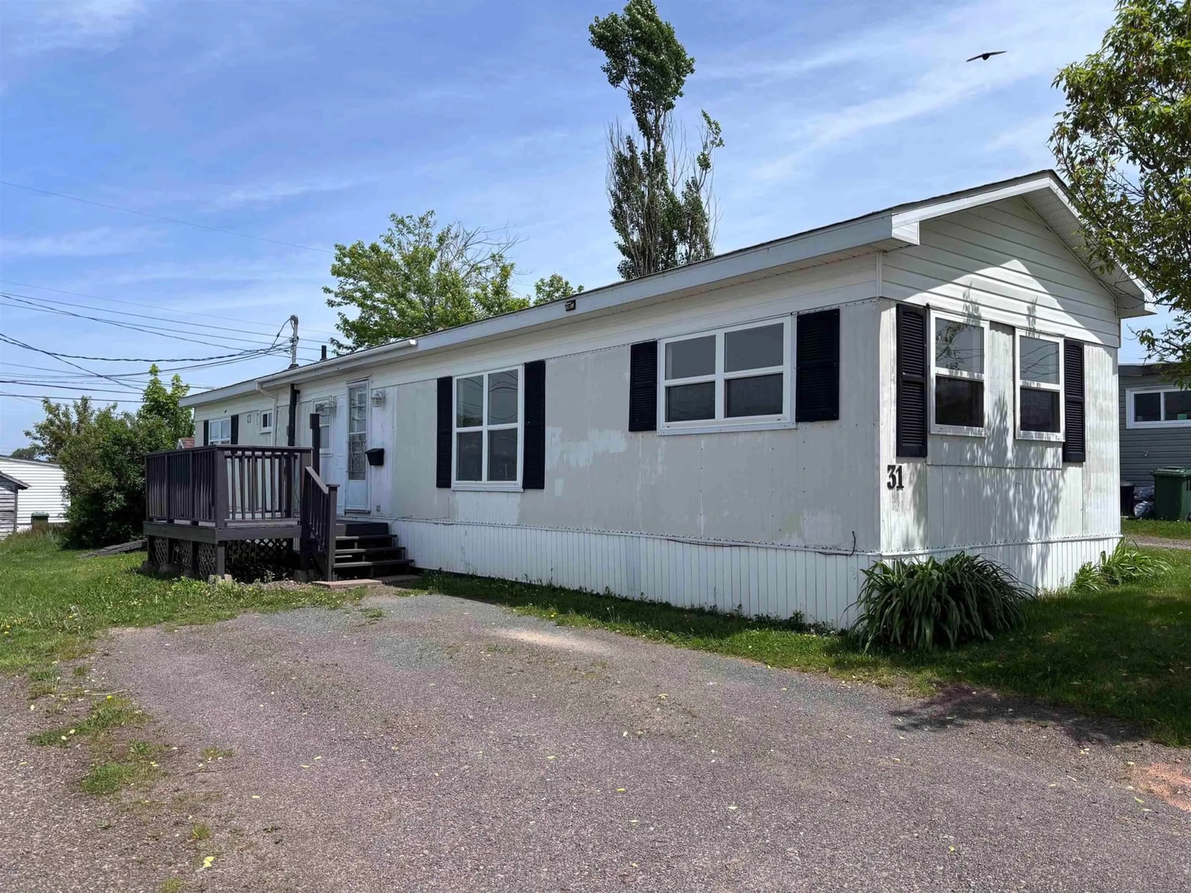 Home with vinyl exterior material, street for 31 Butler Dr, Bible Hill Nova Scotia B2N 5M9