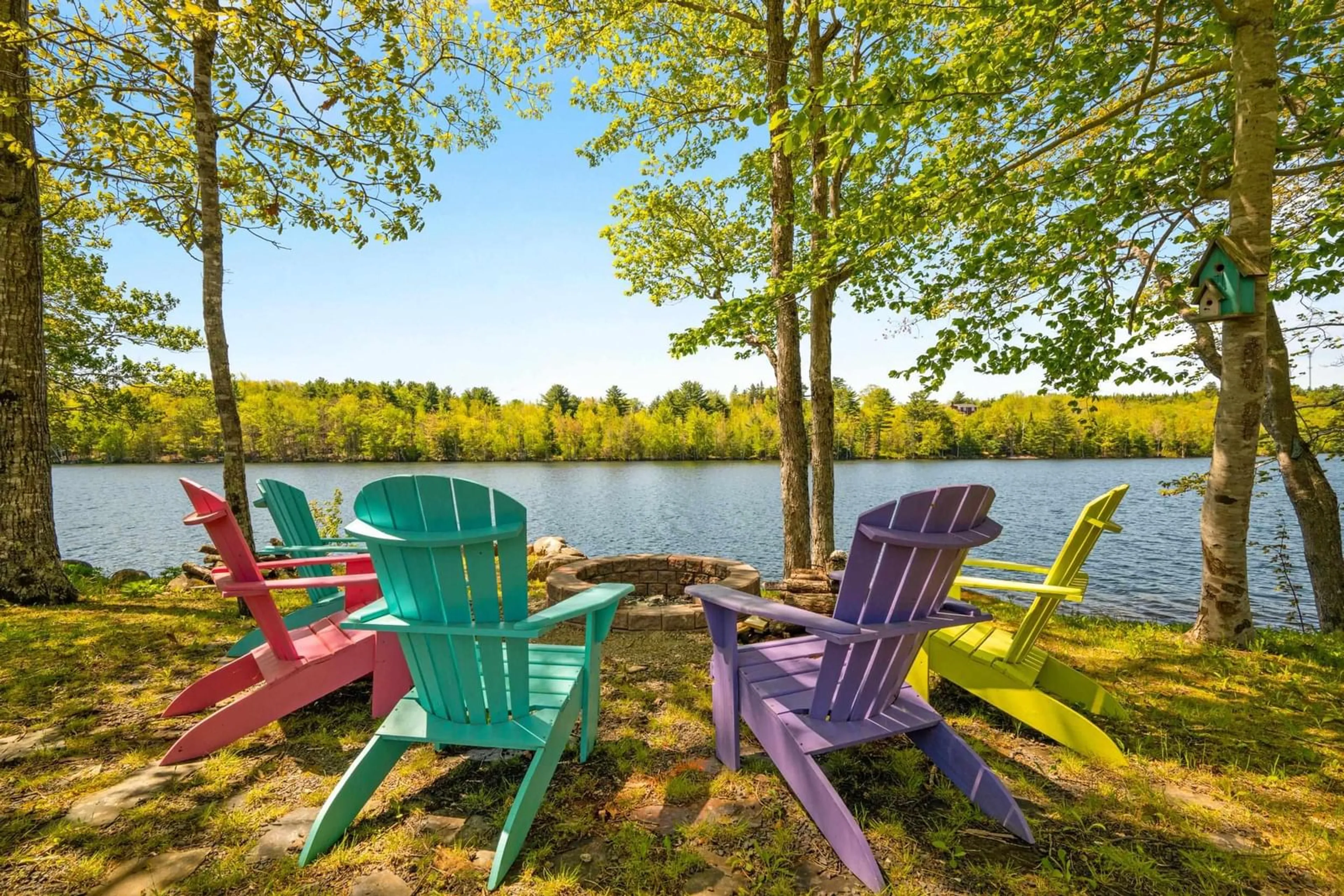 Patio, water/lake/river/ocean view for 102 Harold Silver Rd, Lower Northfield Nova Scotia B4V 8R7