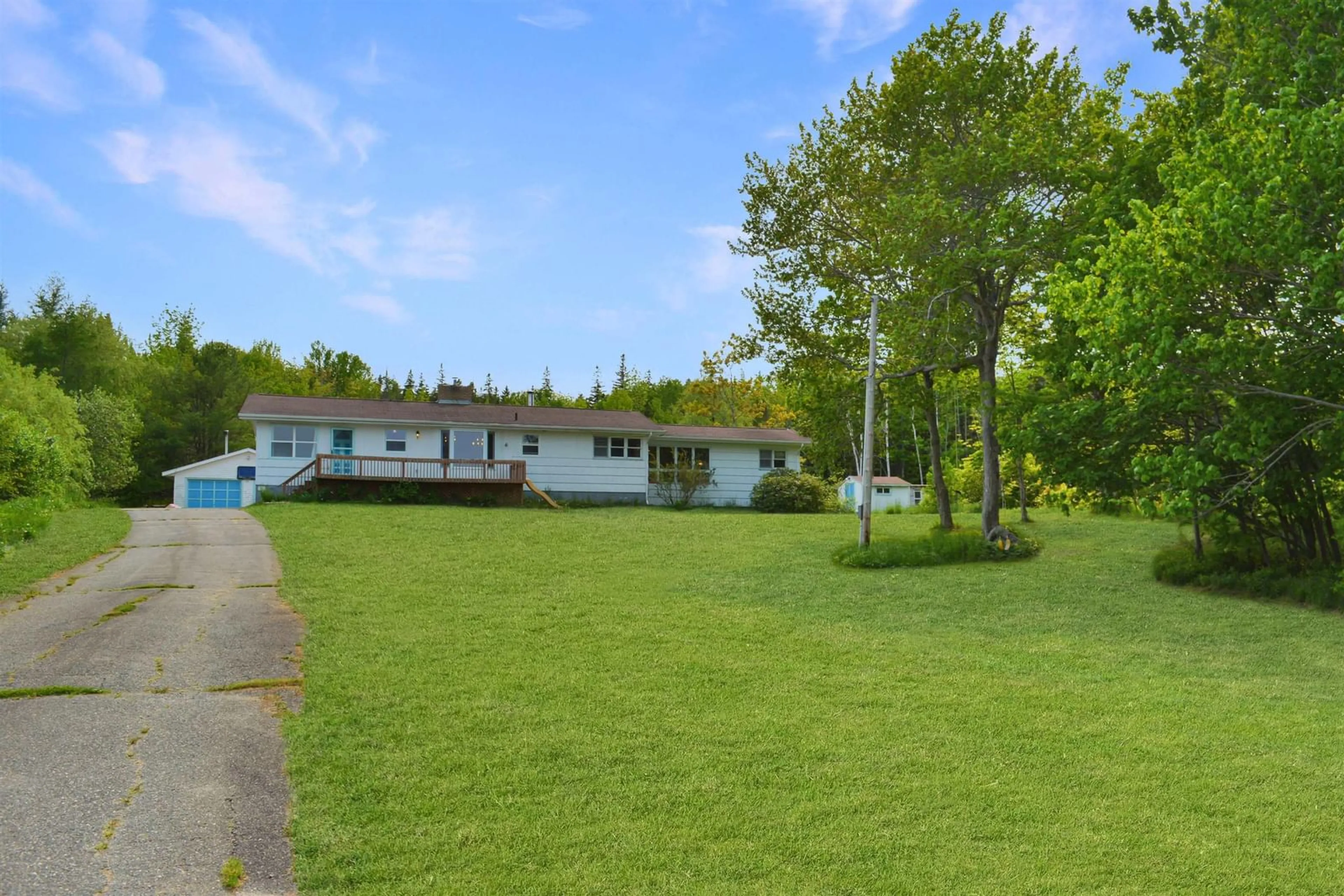 A pic from outside/outdoor area/front of a property/back of a property/a pic from drone, unknown for 2968 West Lake Ainslie Rd, West Lake Ainslie Nova Scotia B0E 1N0