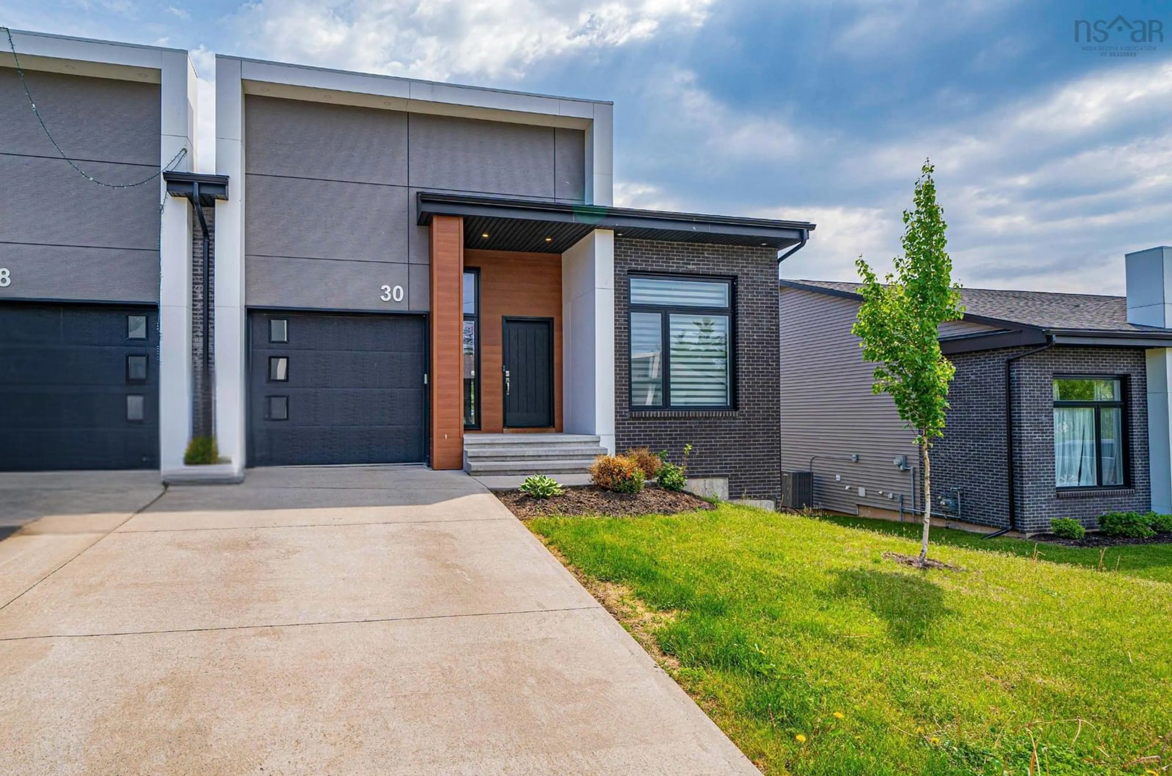 Home with brick exterior material, street for 30 Helen Creighton Crt, West Bedford Nova Scotia B4B 0Z5