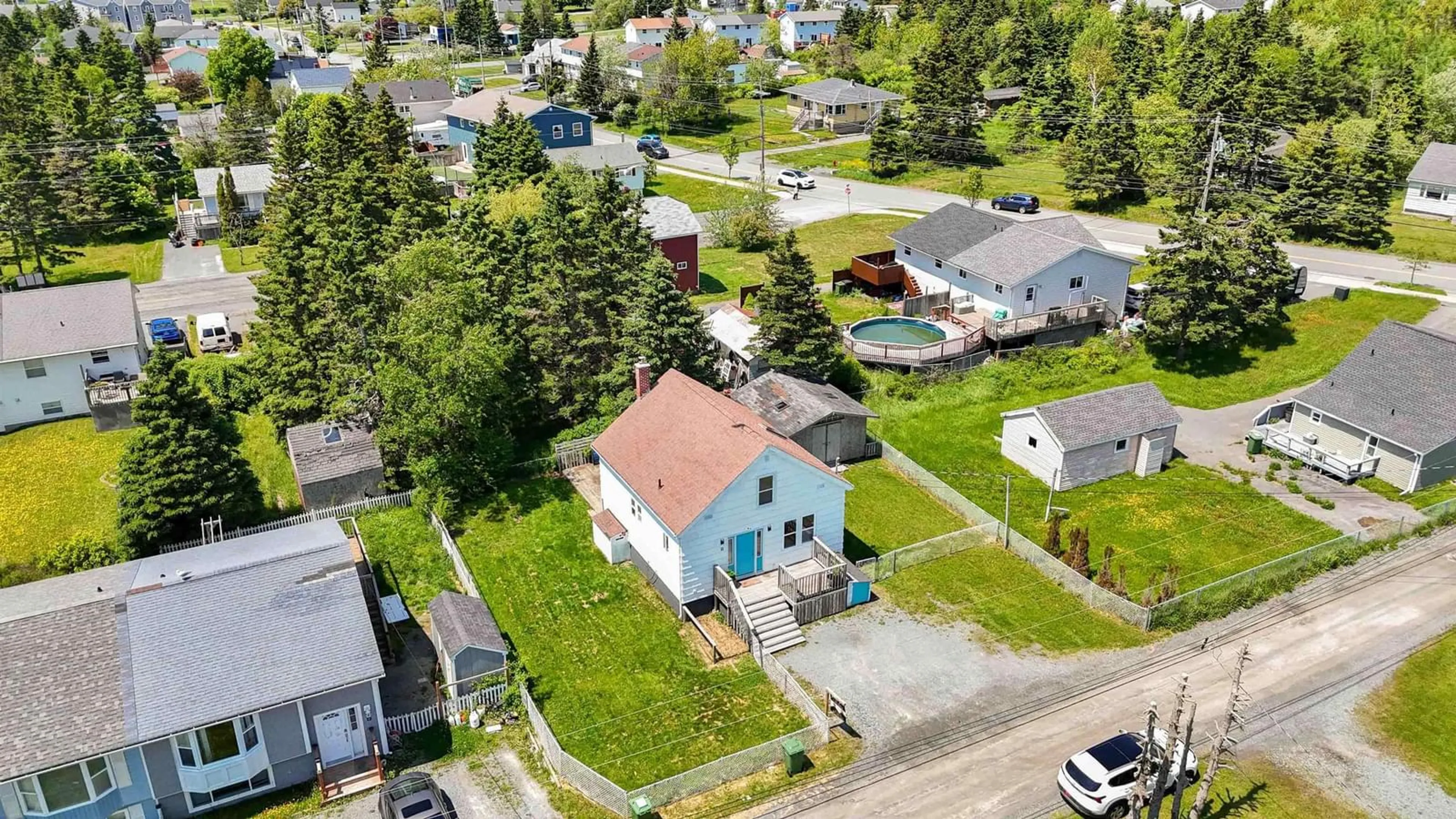 A pic from outside/outdoor area/front of a property/back of a property/a pic from drone, street for 11 Yorks Lane, Eastern Passage Nova Scotia B3G 1C2