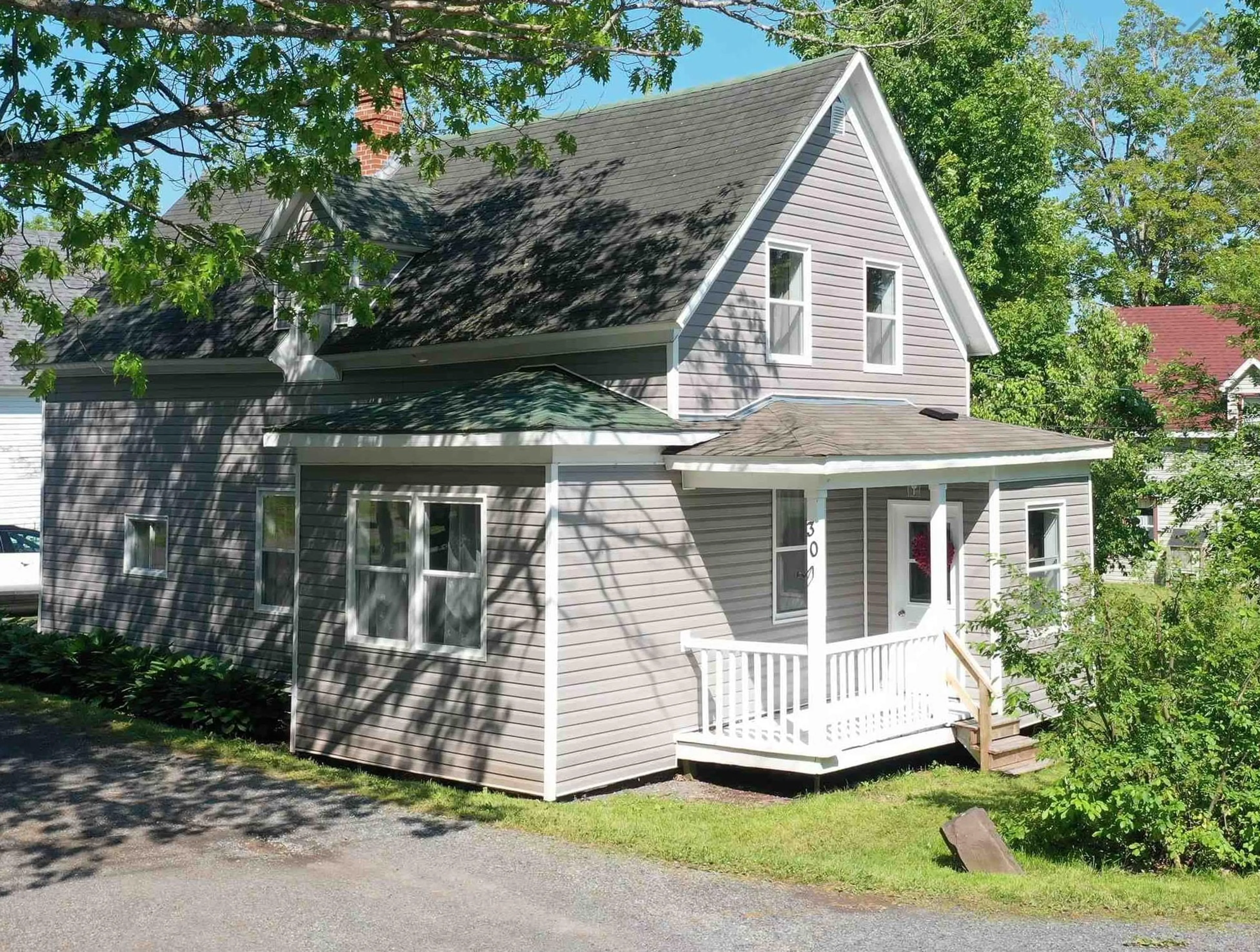 A pic from outside/outdoor area/front of a property/back of a property/a pic from drone, street for 30 Oak Rd, Eureka Nova Scotia B0K 1B0