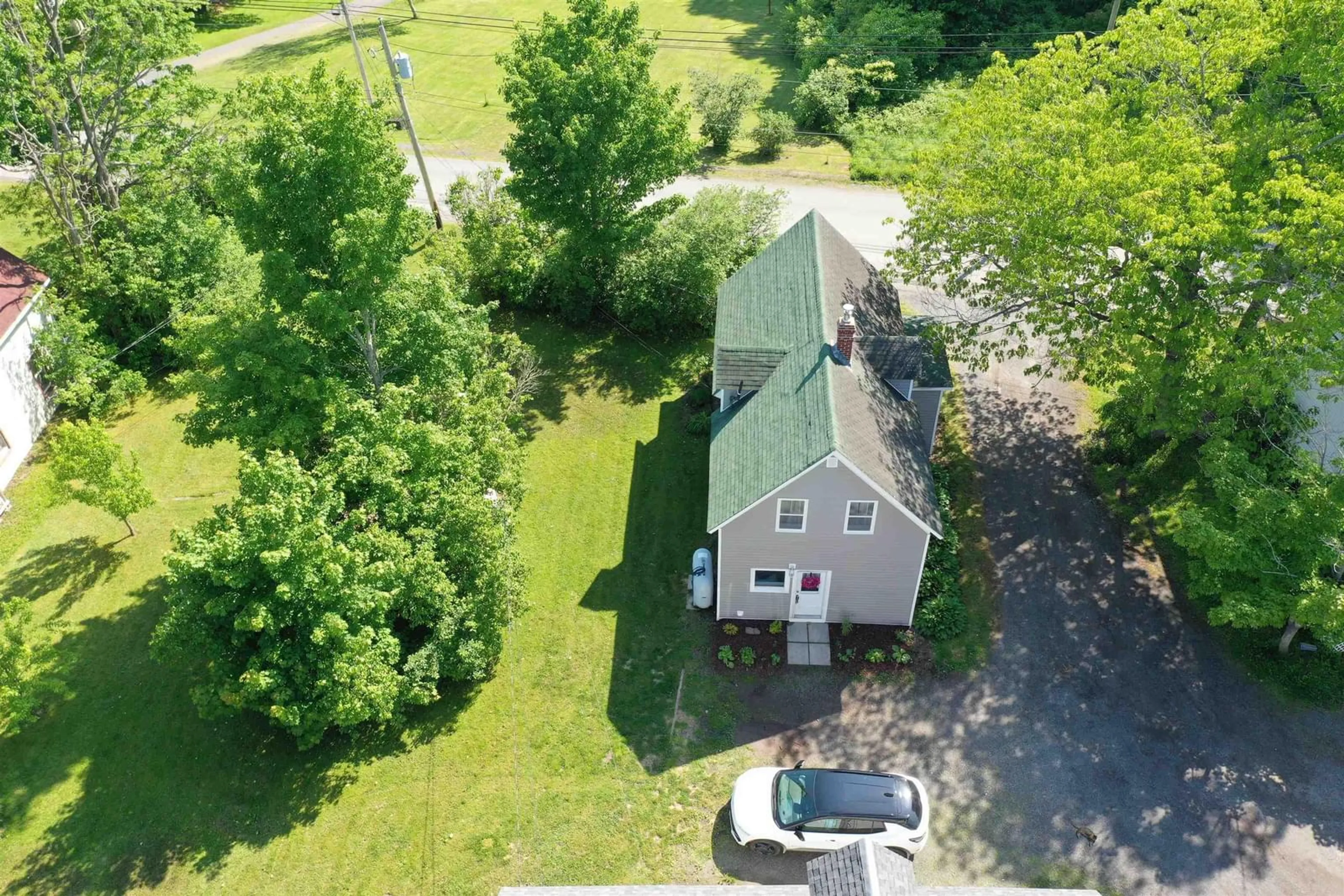 A pic from outside/outdoor area/front of a property/back of a property/a pic from drone, unknown for 30 Oak Rd, Eureka Nova Scotia B0K 1B0