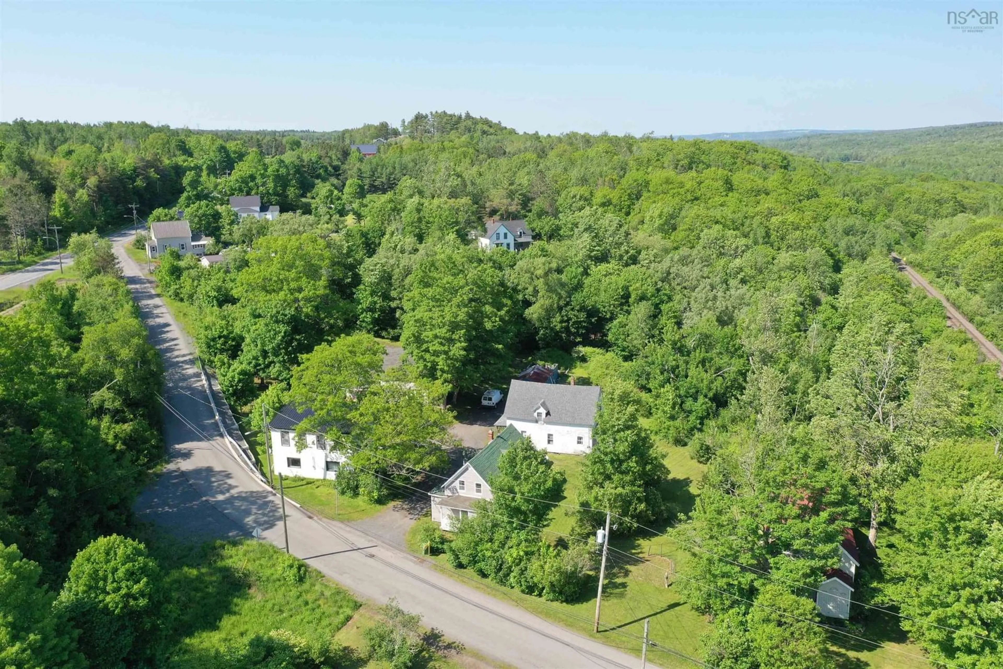 A pic from outside/outdoor area/front of a property/back of a property/a pic from drone, unknown for 30 Oak Rd, Eureka Nova Scotia B0K 1B0