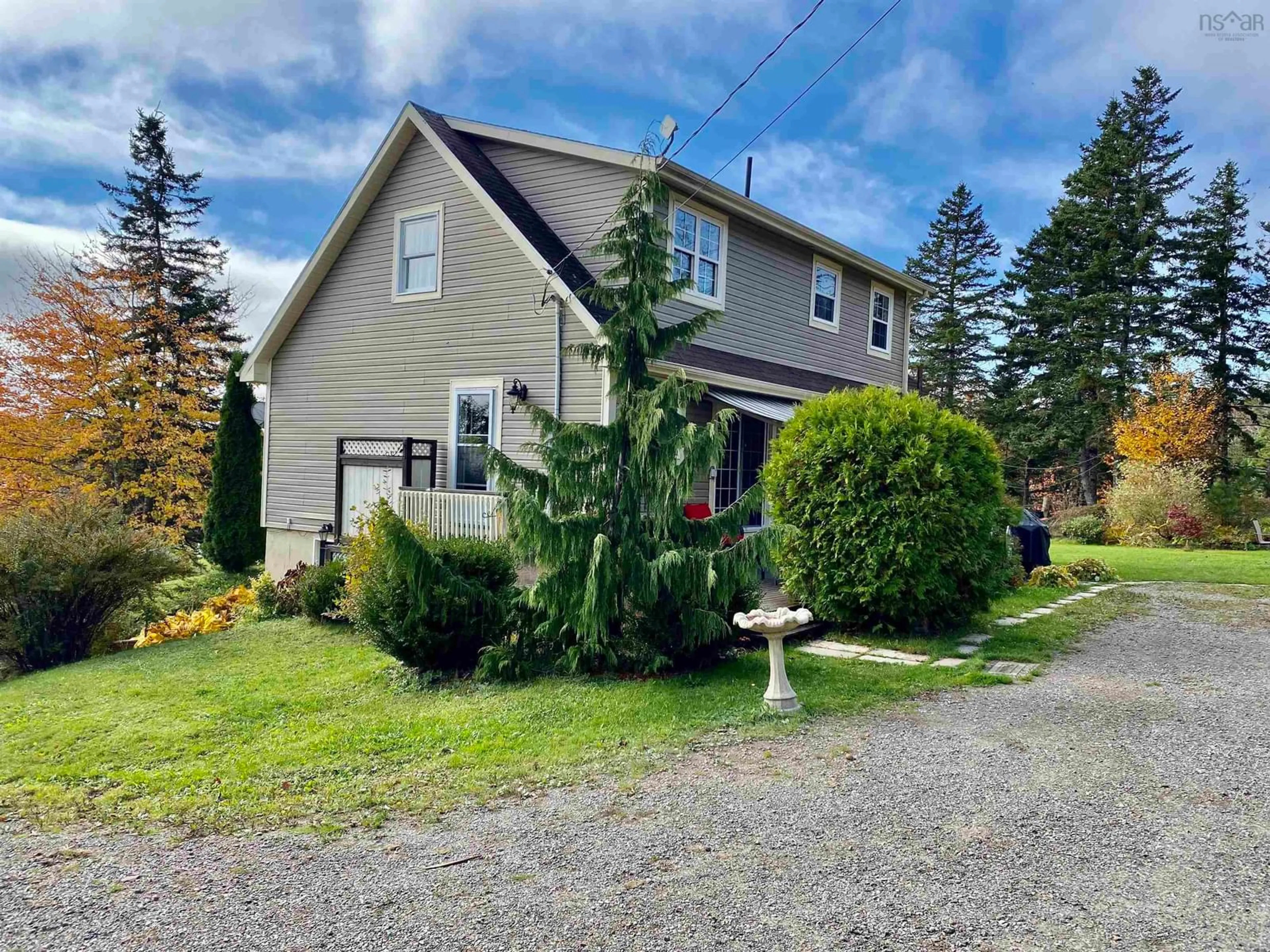 A pic from outside/outdoor area/front of a property/back of a property/a pic from drone, street for 3931 Highway 4, Cleveland Nova Scotia B0E 1J0