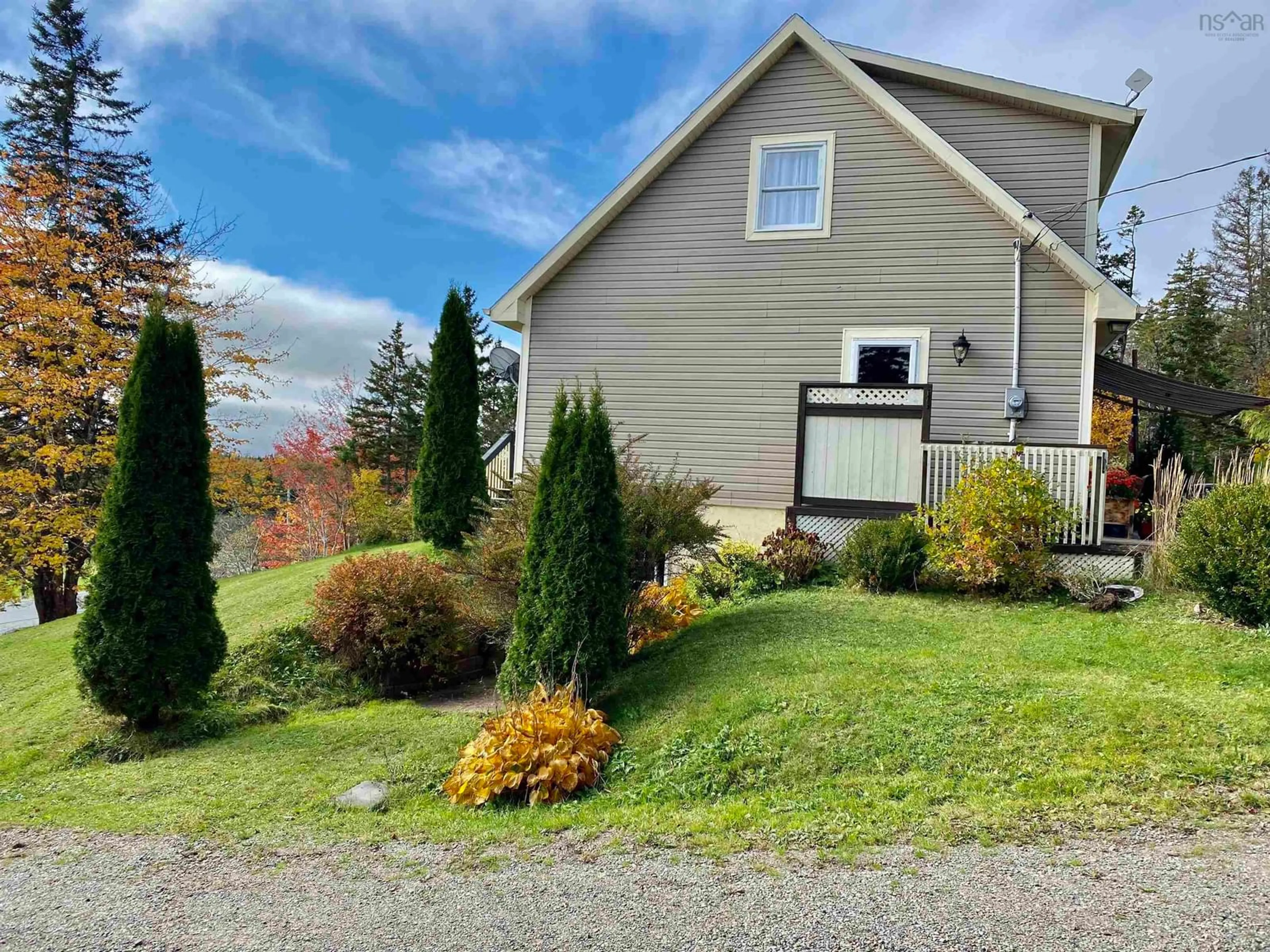 A pic from outside/outdoor area/front of a property/back of a property/a pic from drone, unknown for 3931 Highway 4, Cleveland Nova Scotia B0E 1J0