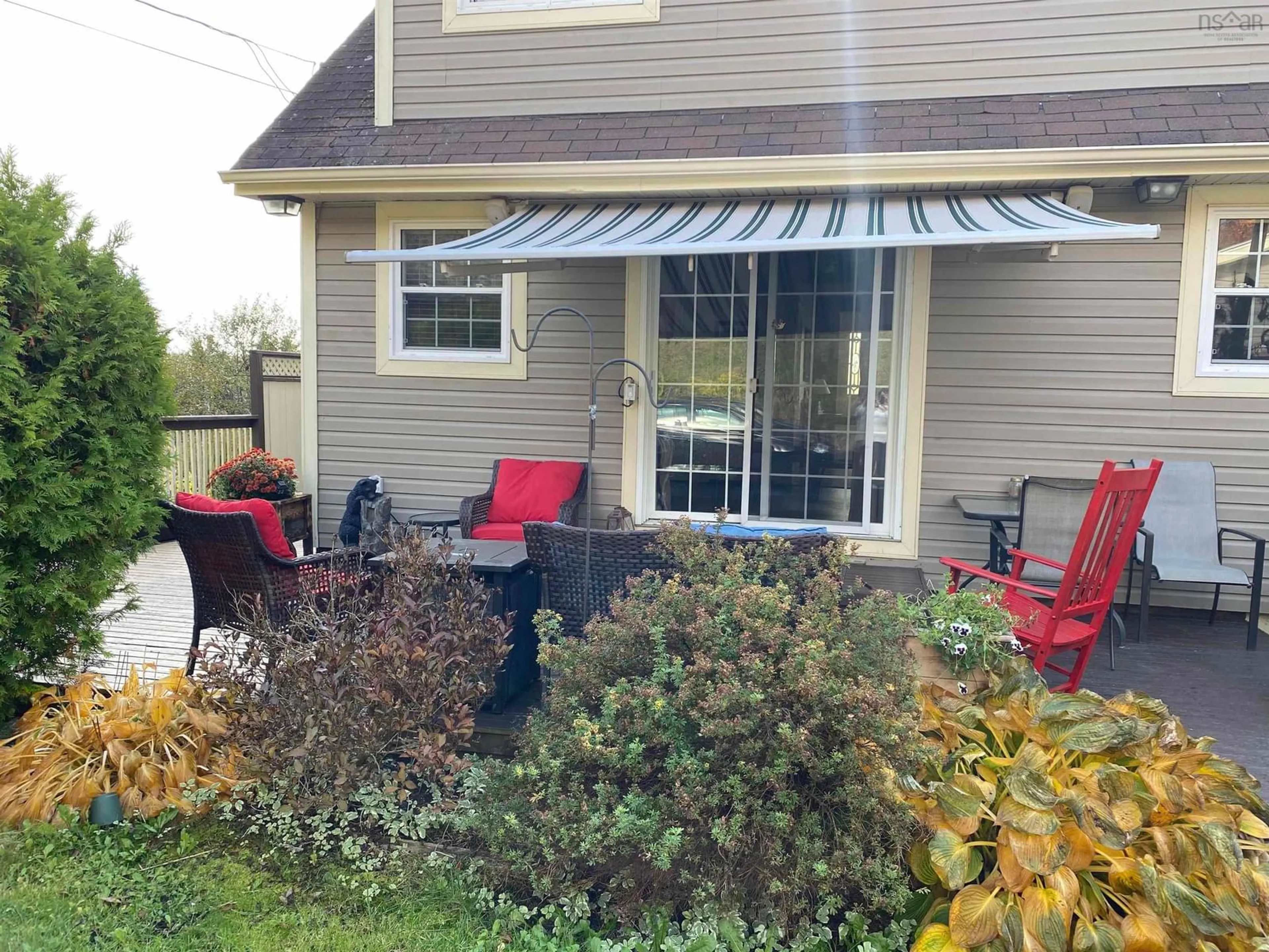 Patio, water/lake/river/ocean view for 3931 Highway 4, Cleveland Nova Scotia B0E 1J0