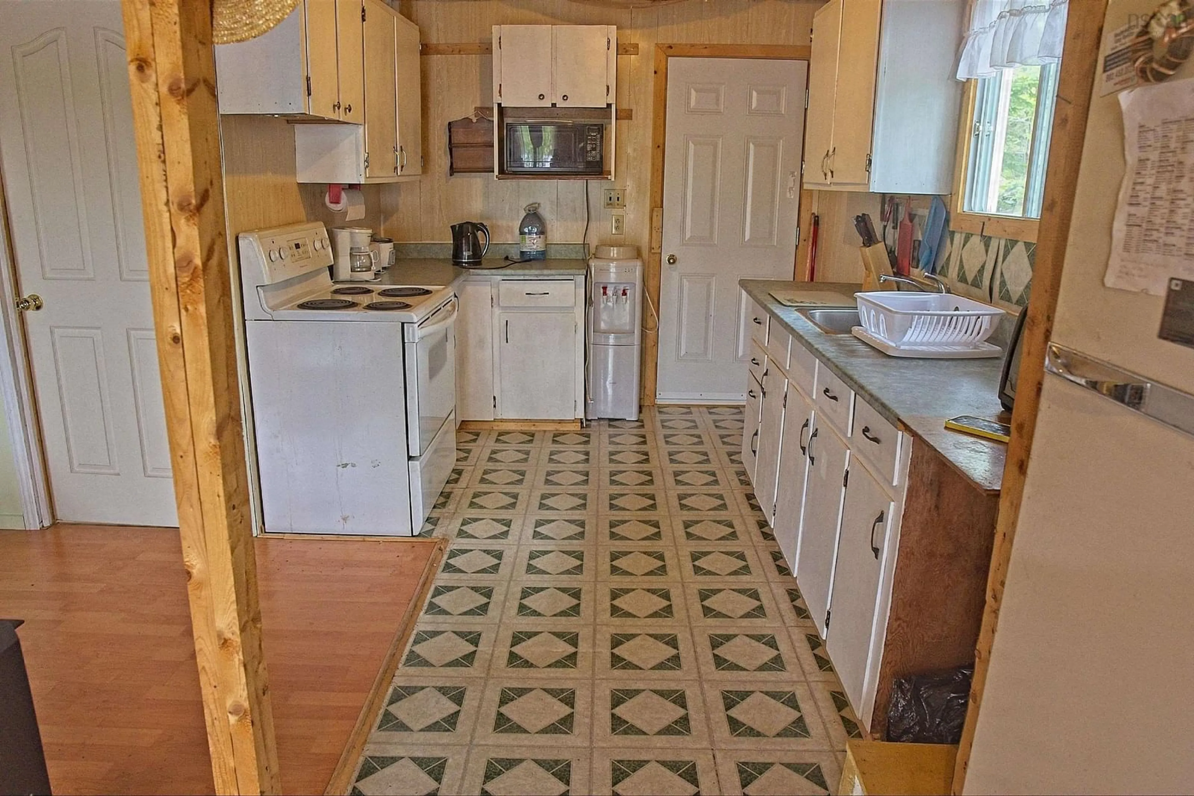 Standard kitchen, ceramic/tile floor for 399 Leville Rd, New Ross Nova Scotia B0J 2M0