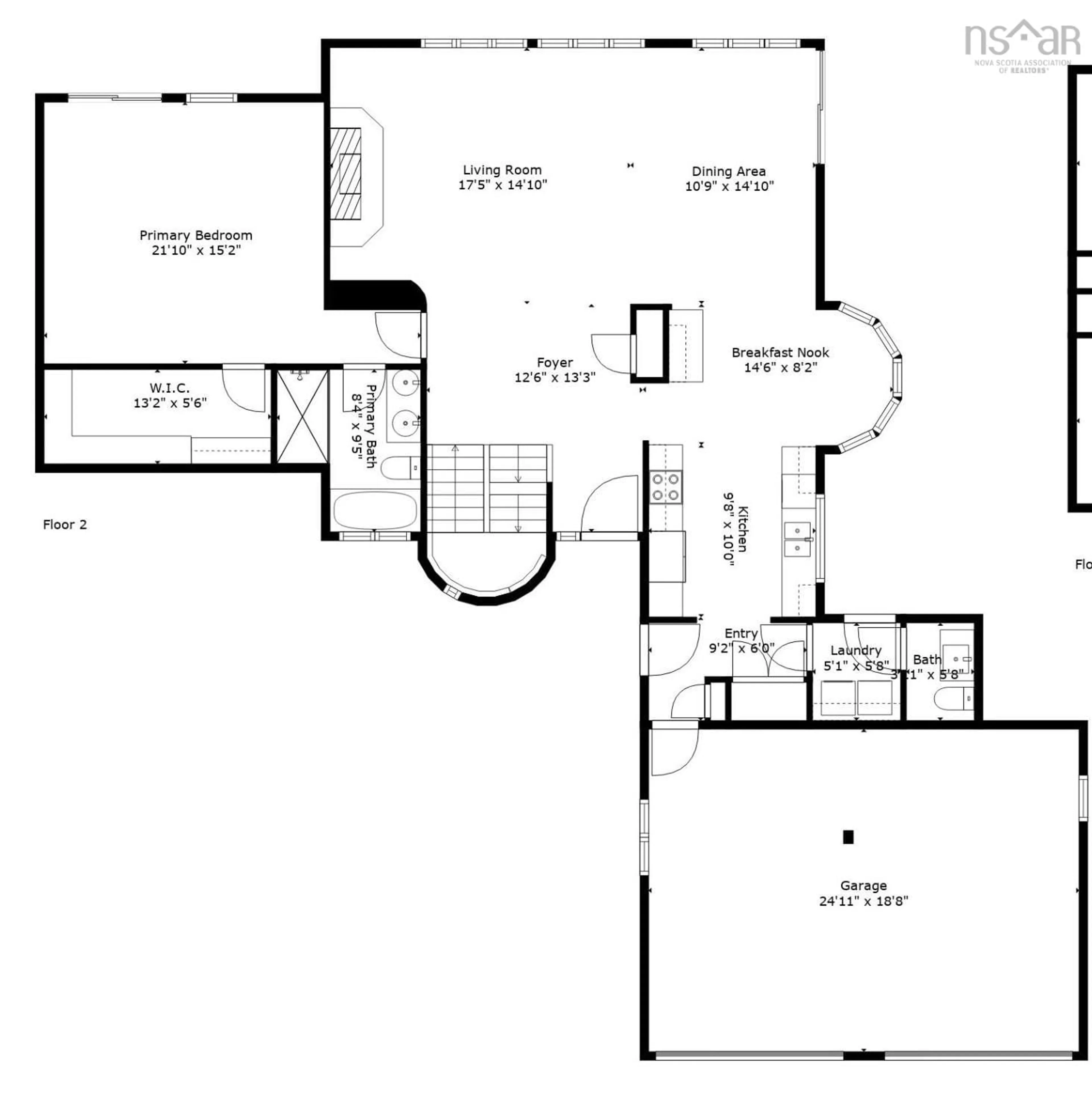 Floor plan for 51 Eagle Point Dr, Windsor Junction Nova Scotia B2T 1K1