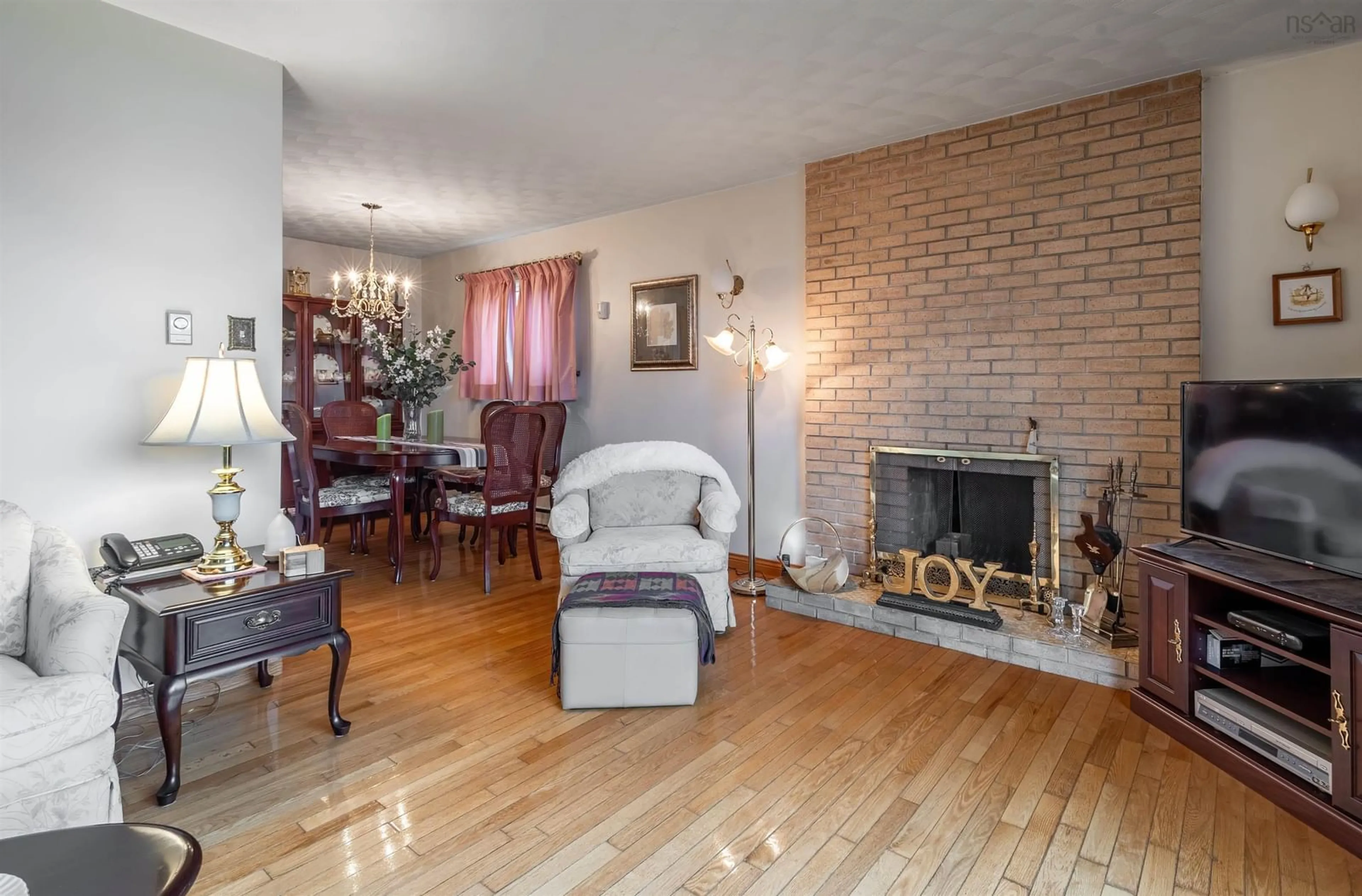 Living room with furniture, unknown for 55 Beechwood Cres, Sydney Nova Scotia B1S 1V9