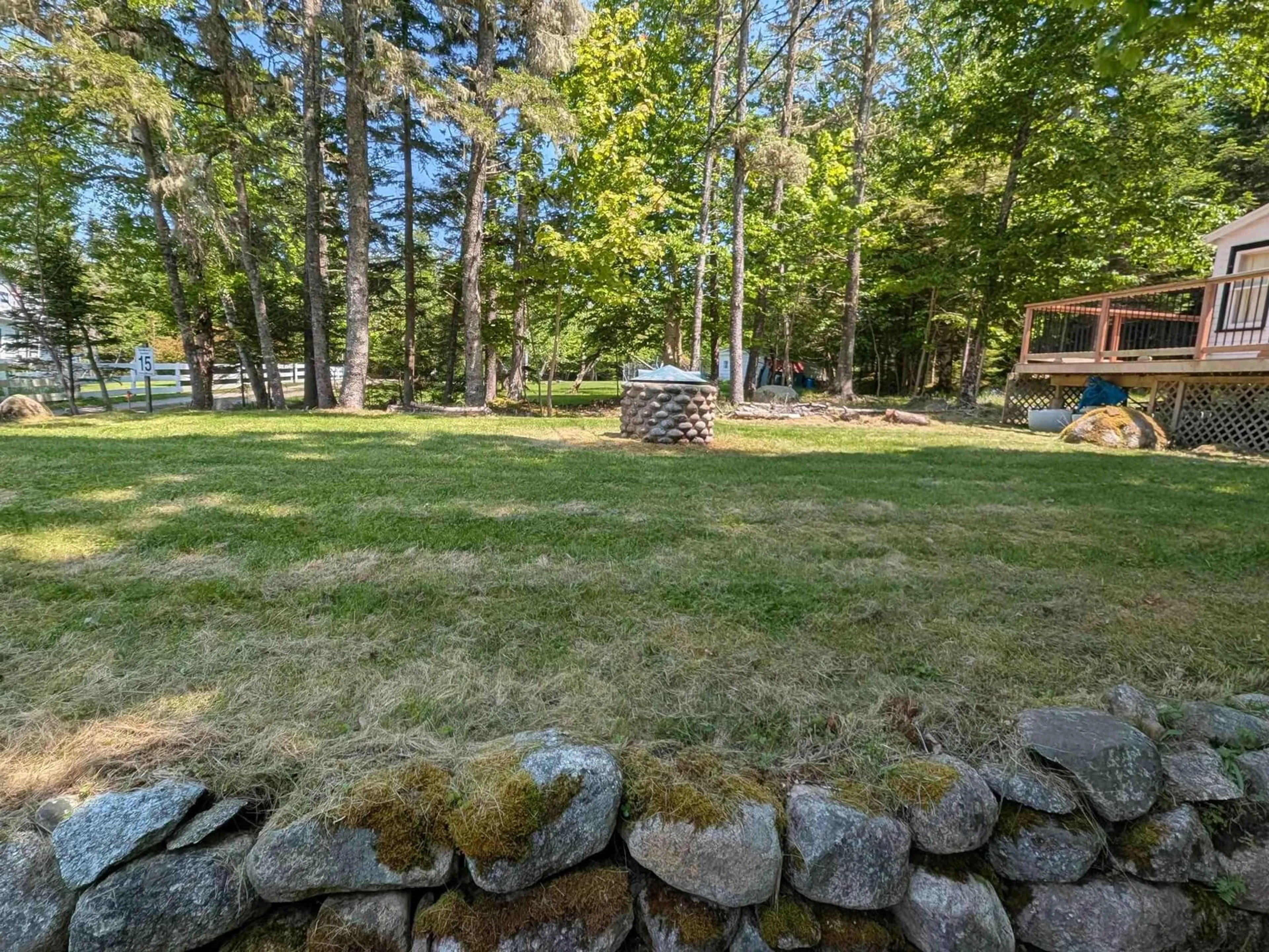 A pic from outside/outdoor area/front of a property/back of a property/a pic from drone, forest/trees view for 14 Spruce Road Rd, Glen Haven Nova Scotia B3Z 2T2